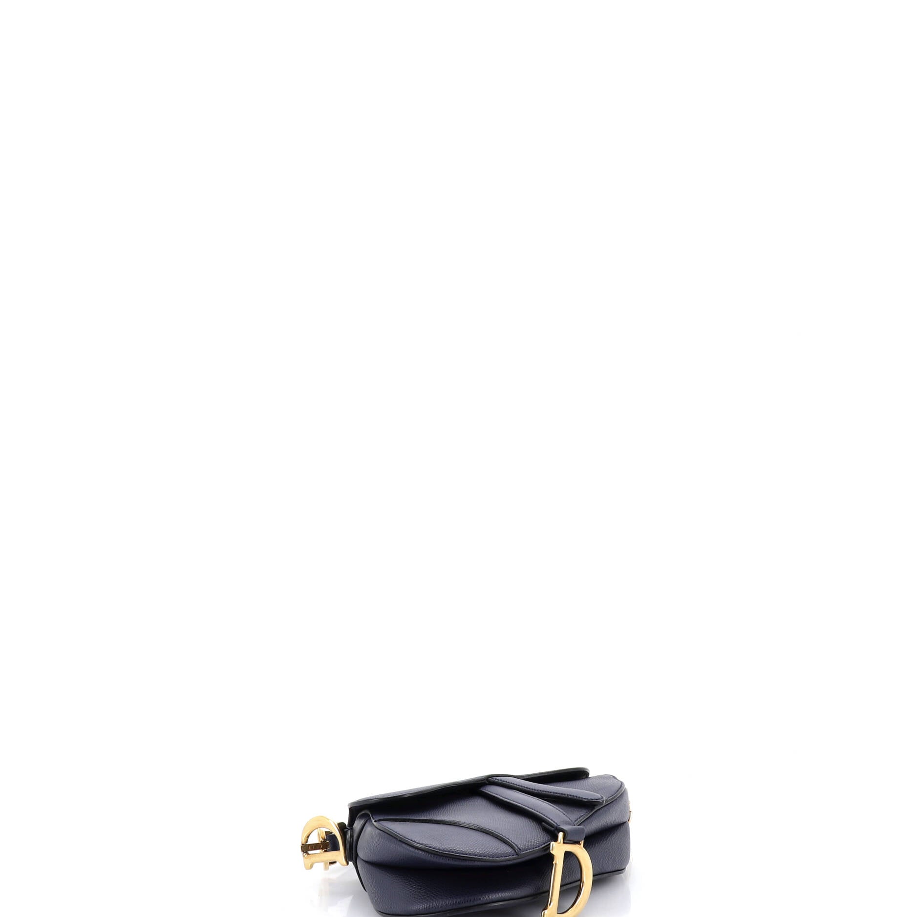 Saddle Handbag Leather Mini