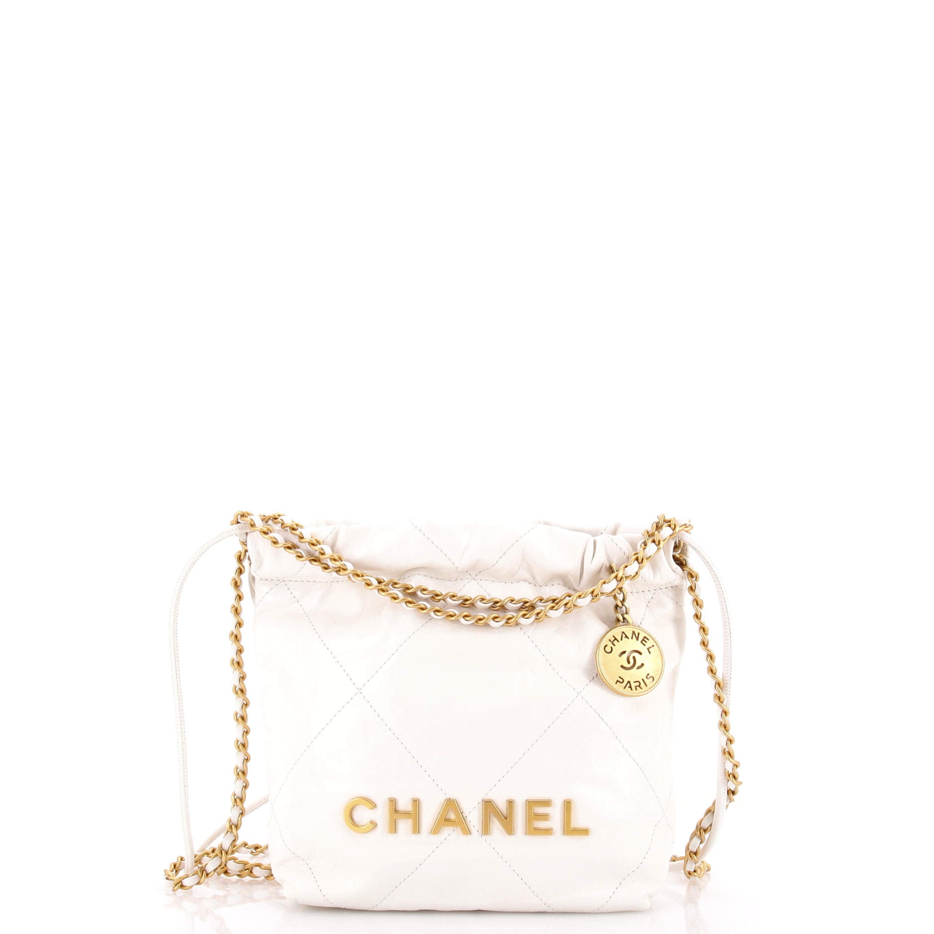 22 Chain Hobo Quilted Calfskin Mini