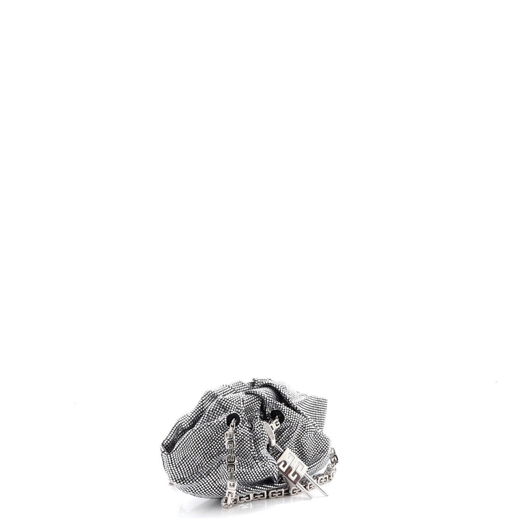 Kenny Shoulder Bag Crystal Embellished Satin Mini