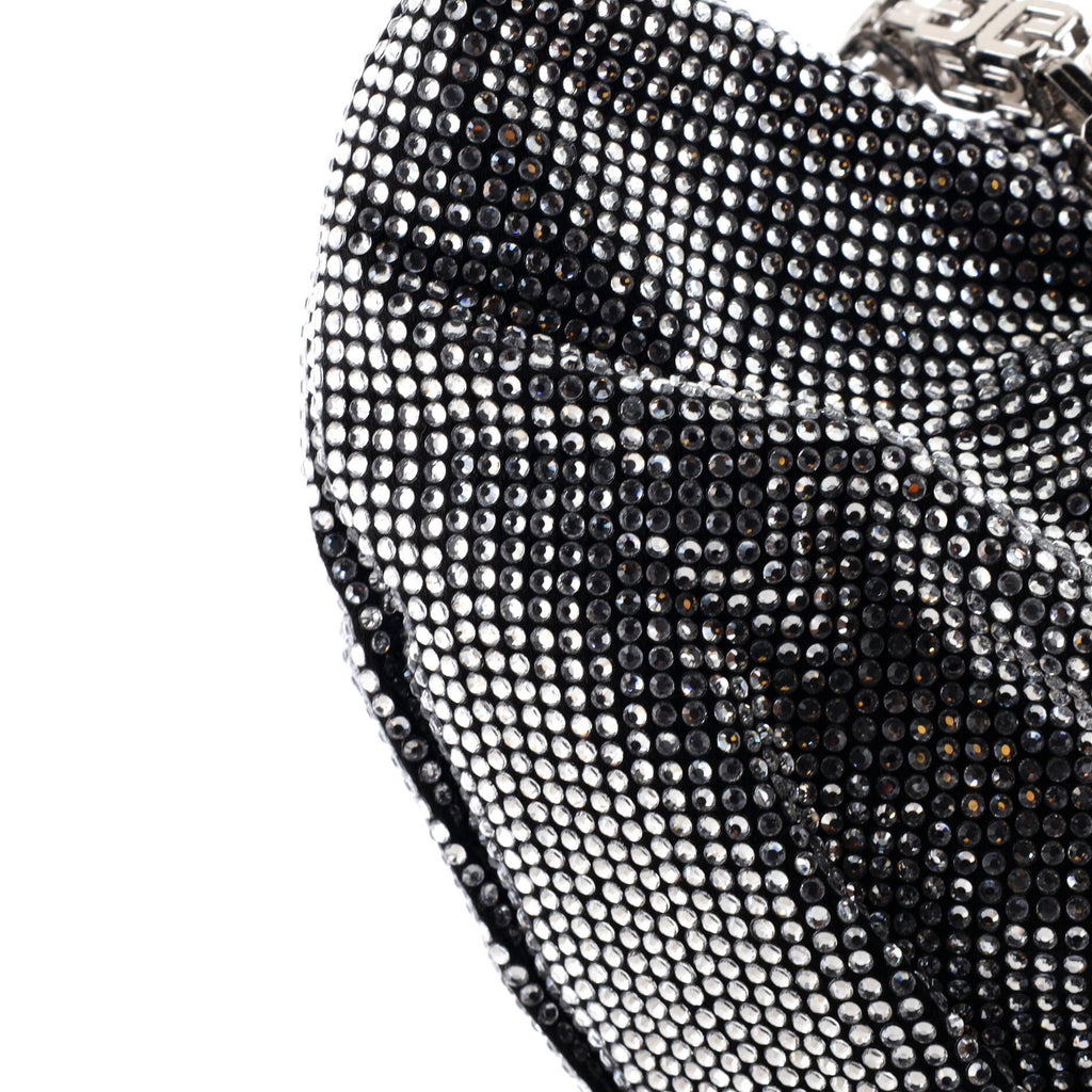 Kenny Shoulder Bag Crystal Embellished Satin Mini
