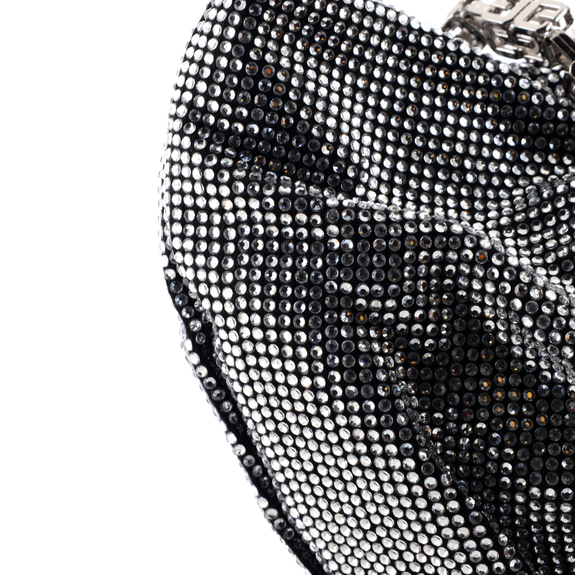 Kenny Shoulder Bag Crystal Embellished Satin Mini