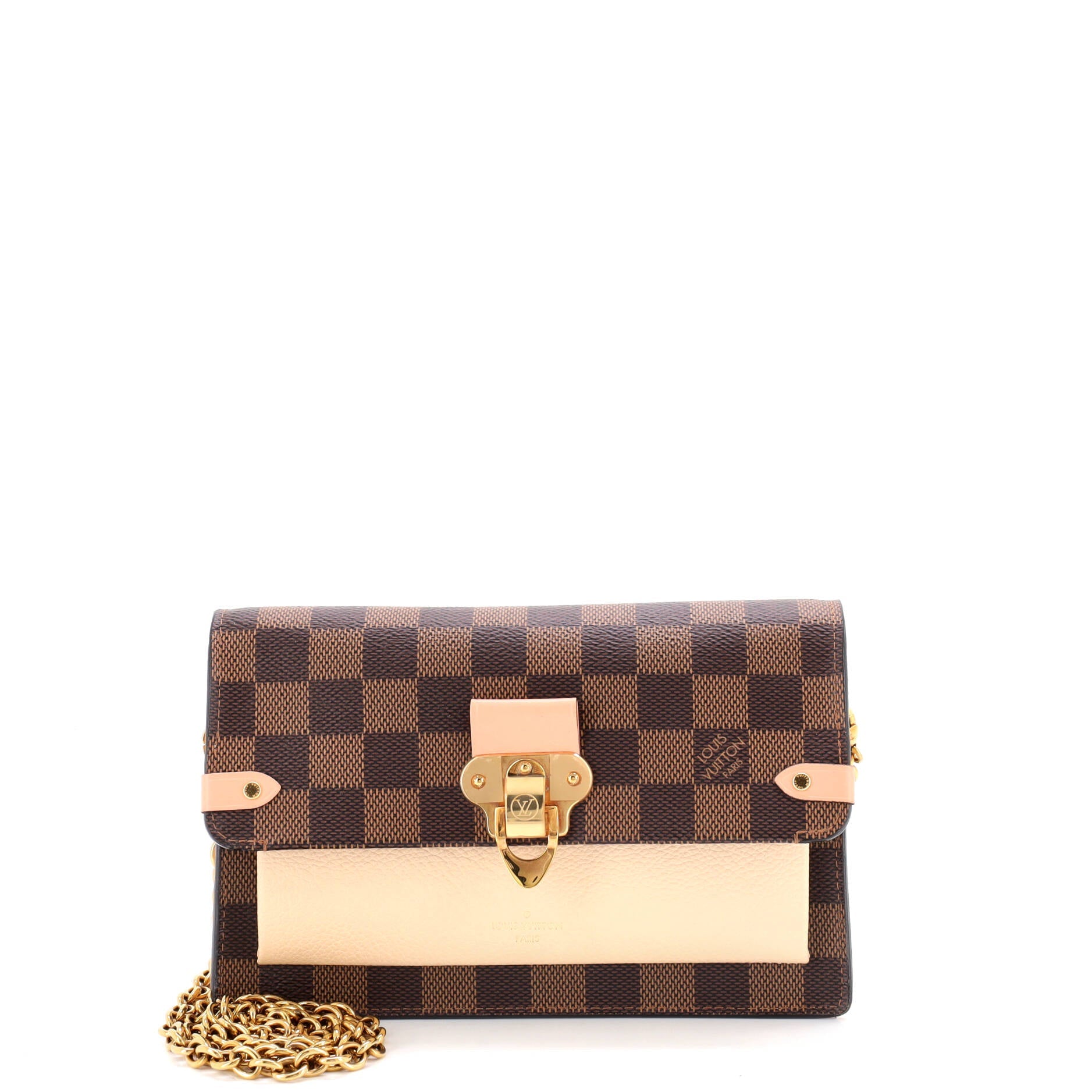 Vavin Chain Wallet NM Damier with Leather