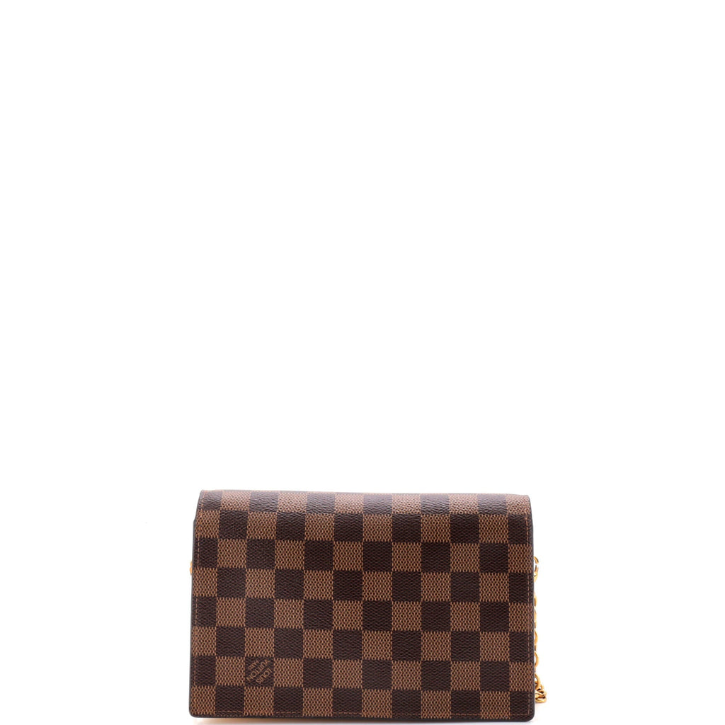 Vavin Chain Wallet NM Damier with Leather