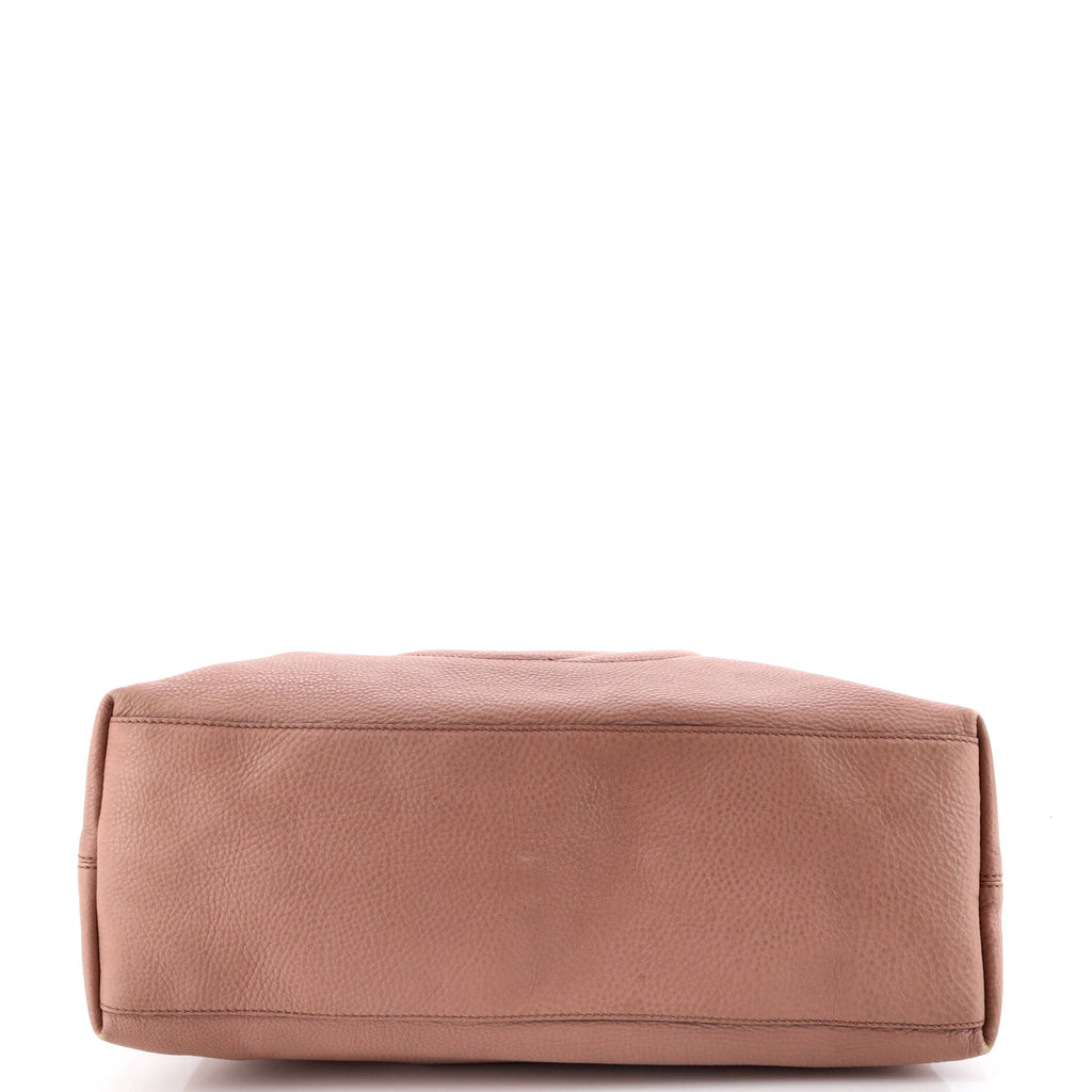 Soho Chain Strap Shoulder Bag Leather Medium