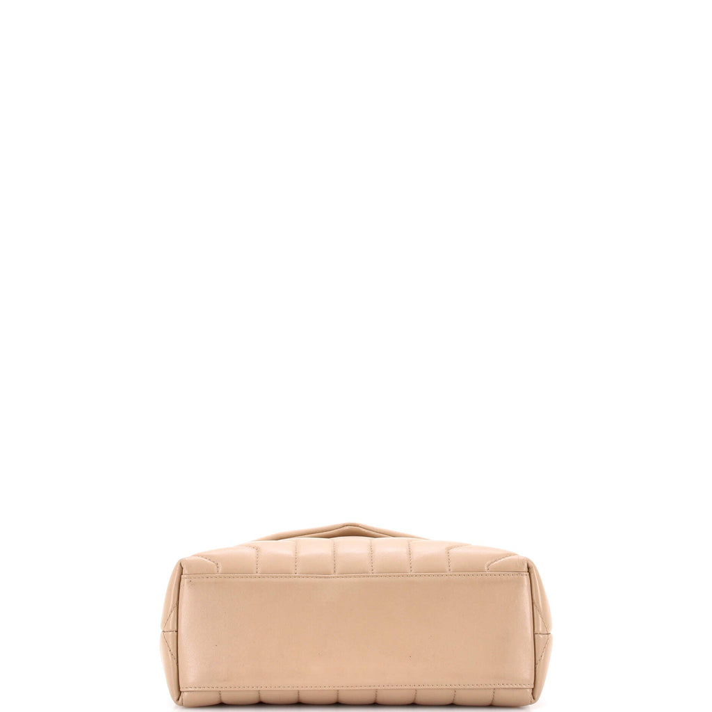 Loulou Shoulder Bag Matelasse Chevron Leather Small