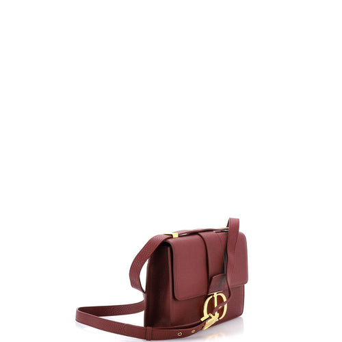 30 Montaigne Flap Bag Leather