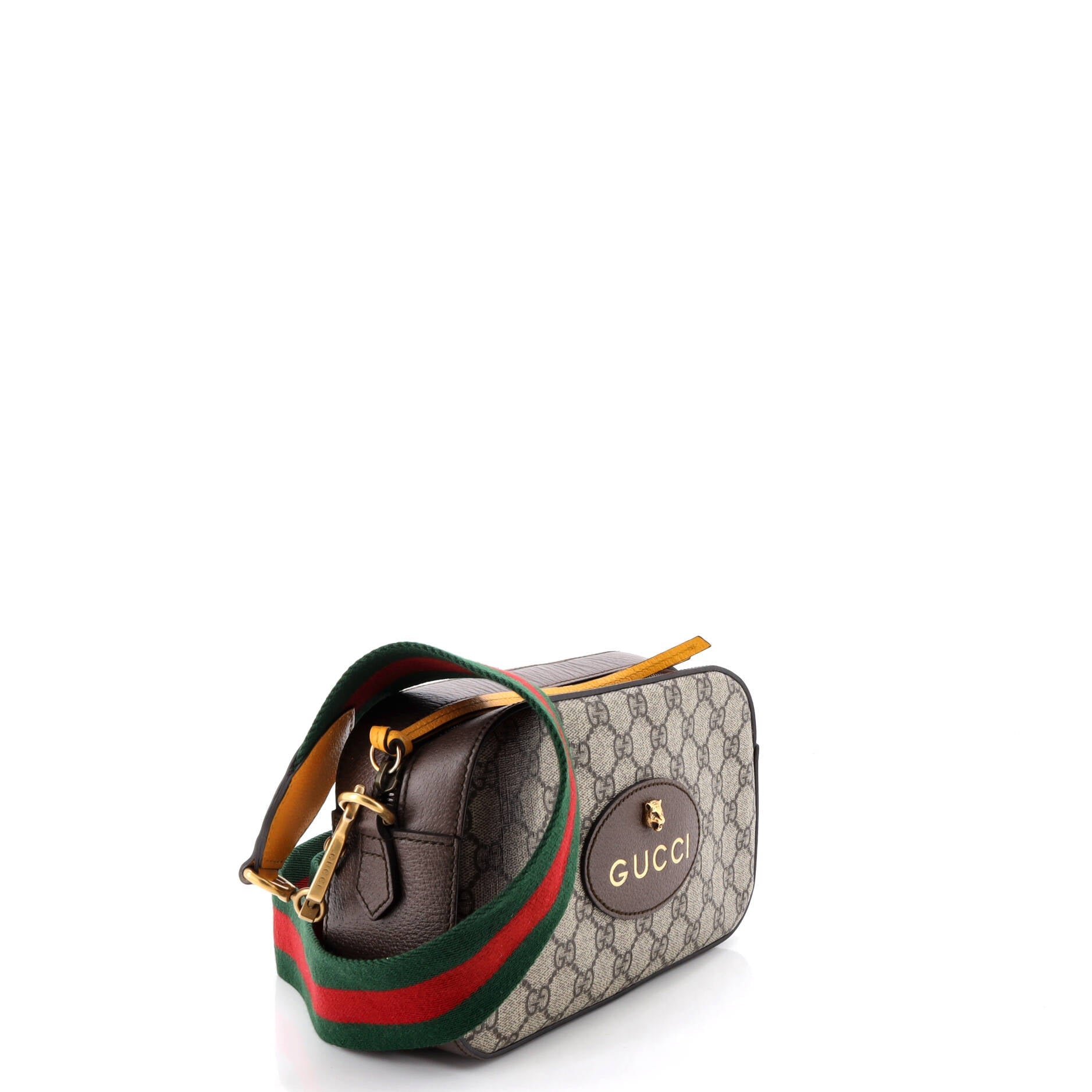 Neo Vintage Camera Messenger Bag GG Coated Canvas