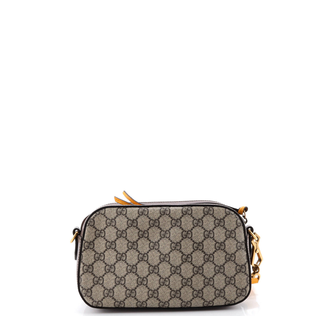 Neo Vintage Camera Messenger Bag GG Coated Canvas