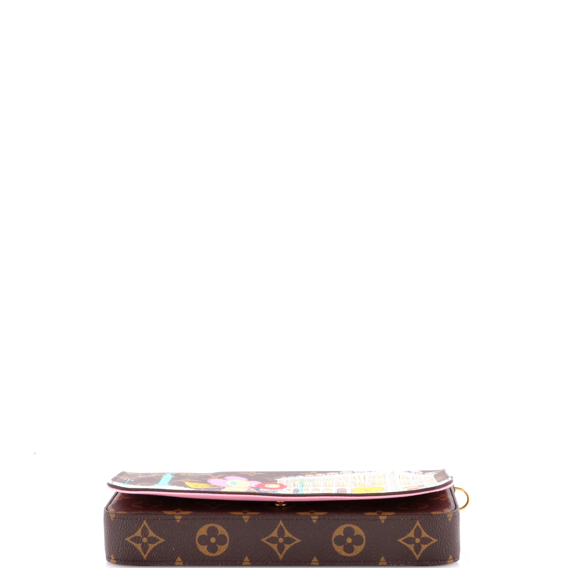 Felicie Pochette Limited Edition Vivienne Xmas Monogram Canvas