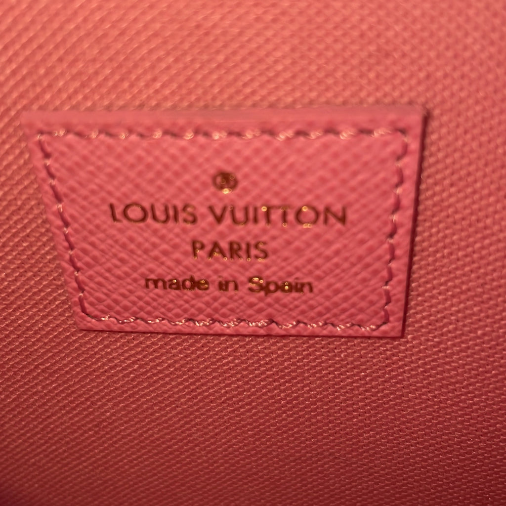 Felicie Pochette Limited Edition Vivienne Xmas Monogram Canvas