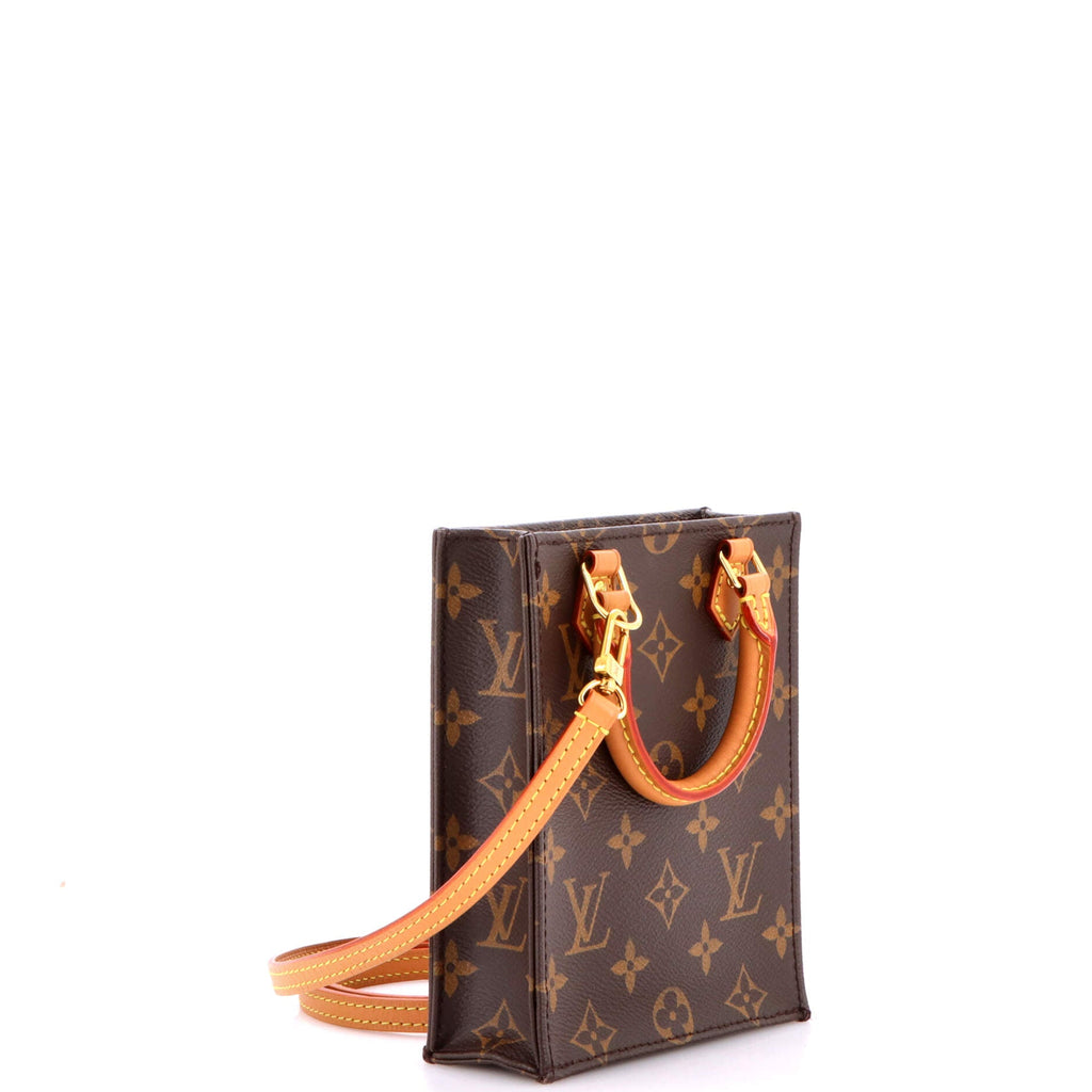 Petit Sac Plat Bag Monogram Canvas