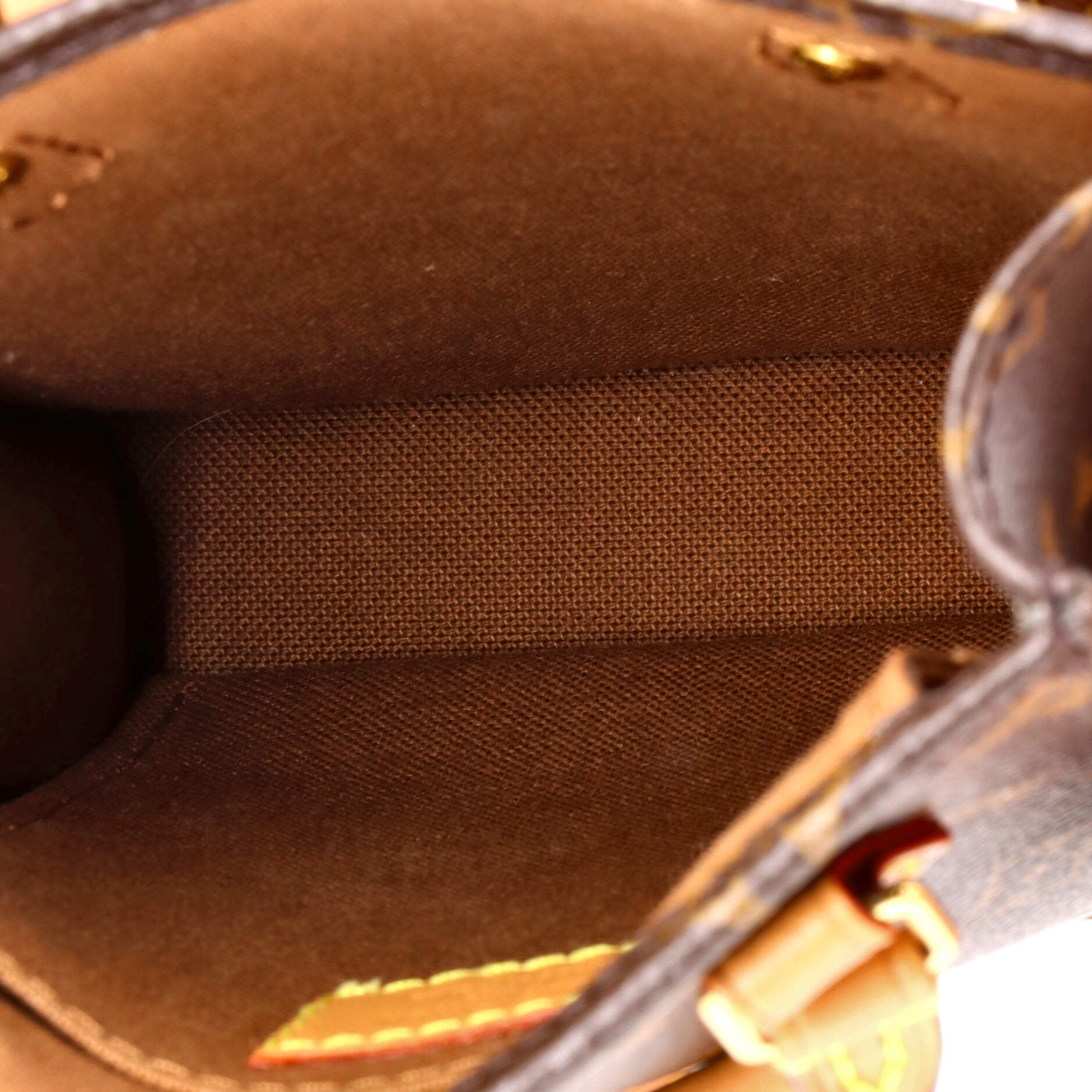 Petit Sac Plat Bag Monogram Canvas