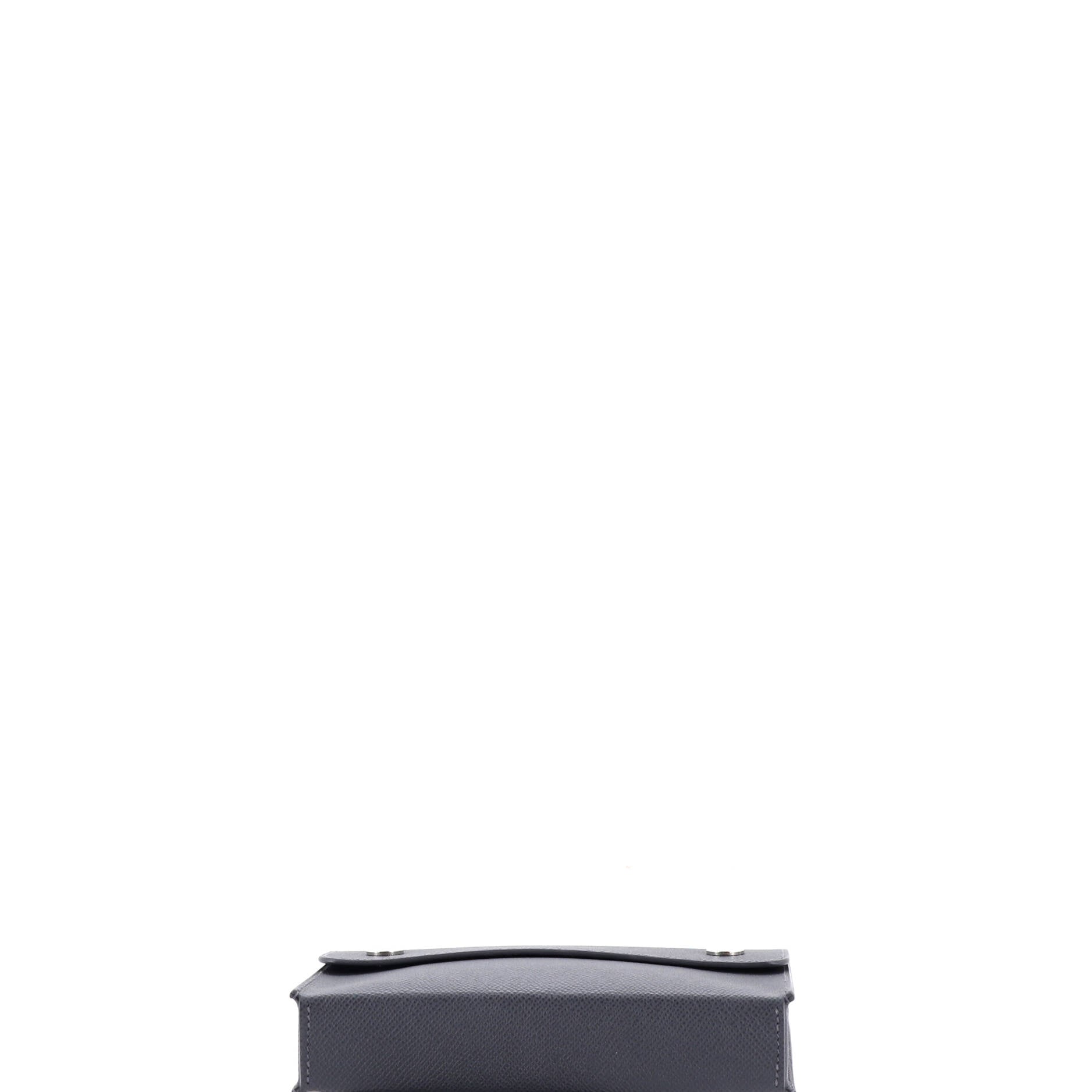 Double Snap Pochette Crossbody Epsom