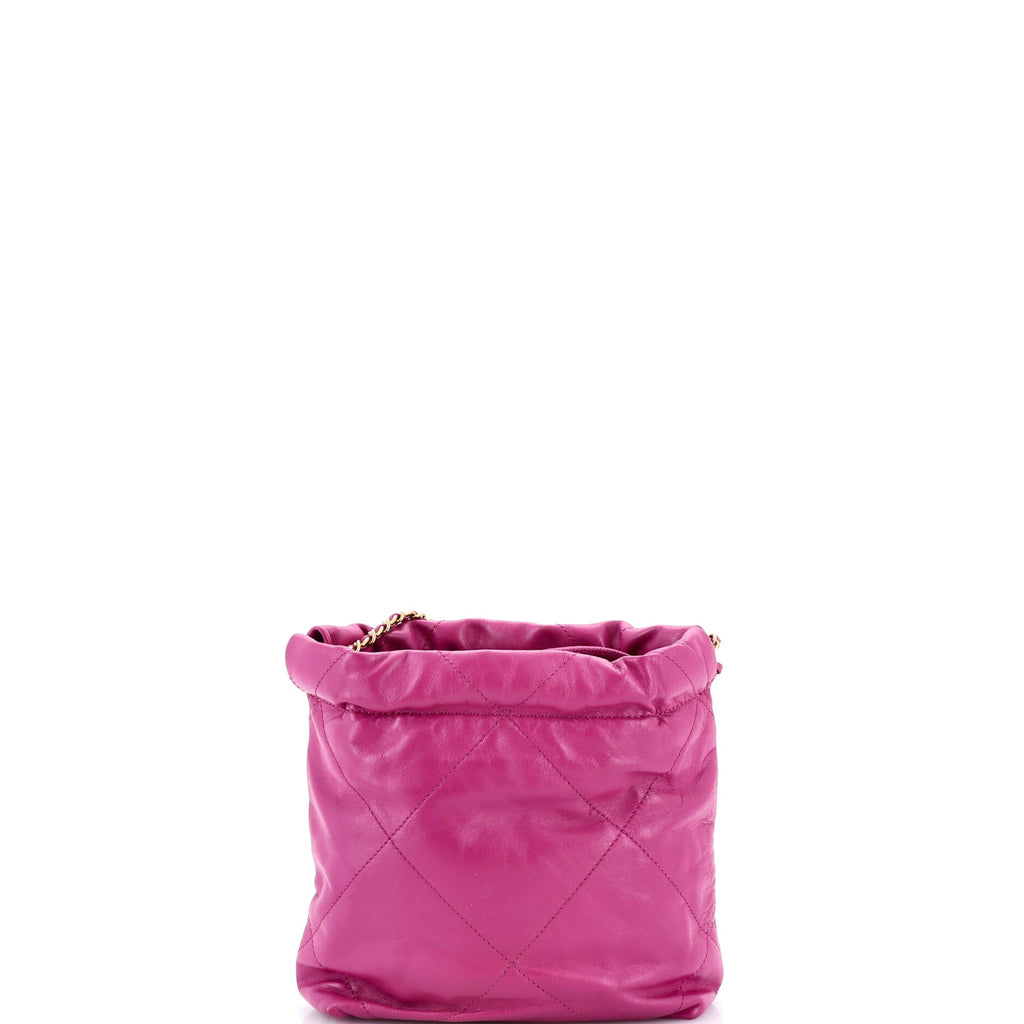 22 Chain Hobo Quilted Calfskin Mini