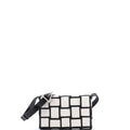 Cassette Crossbody Bag Padded Maxi Intrecciato Canvas with Leather