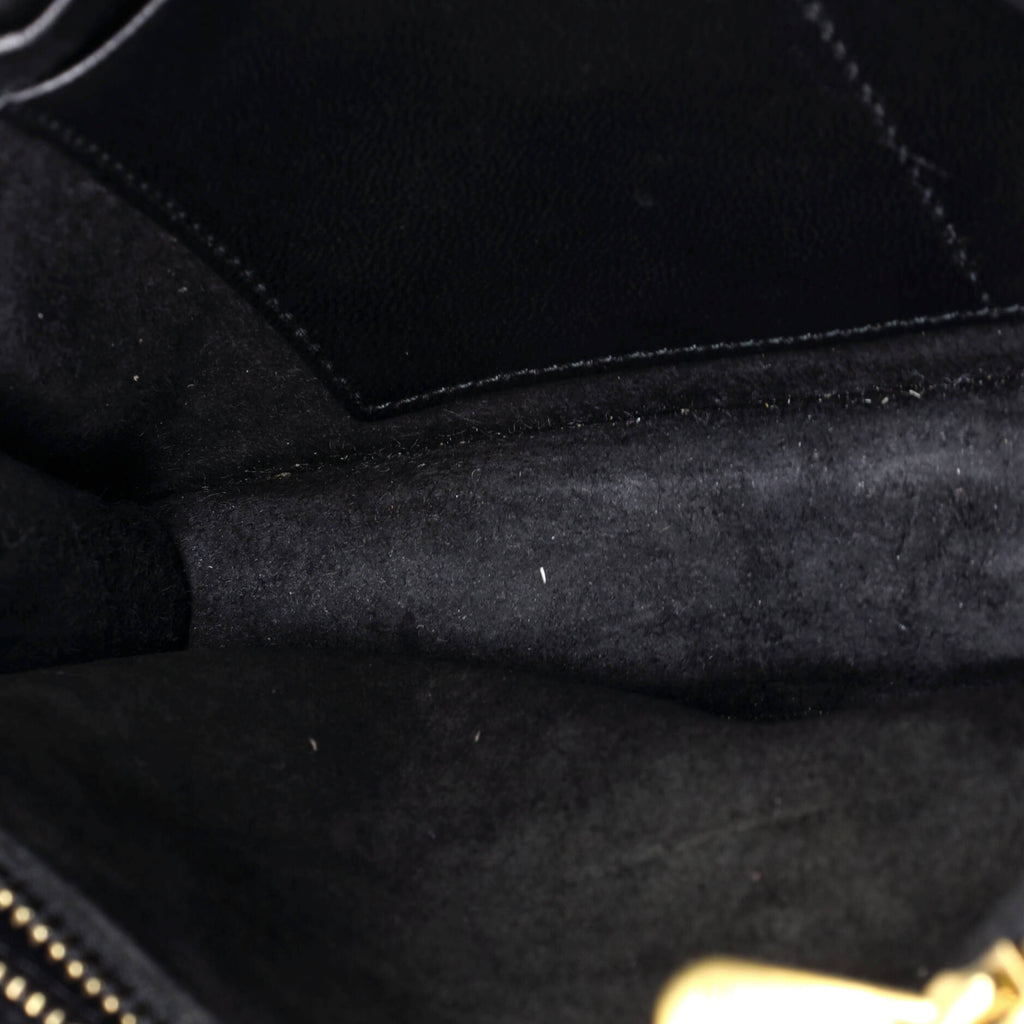 Diorama Wallet on Chain Studded Leather