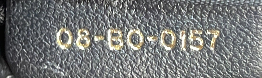 Diorama Wallet on Chain Studded Leather