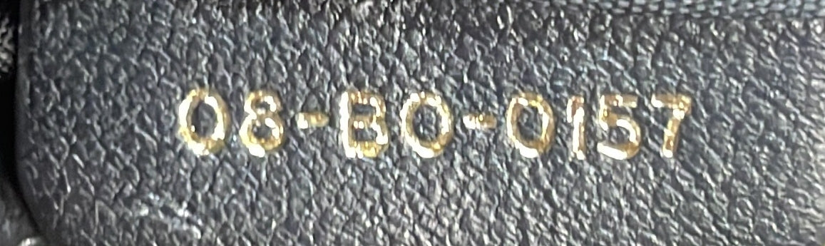 Diorama Wallet on Chain Studded Leather