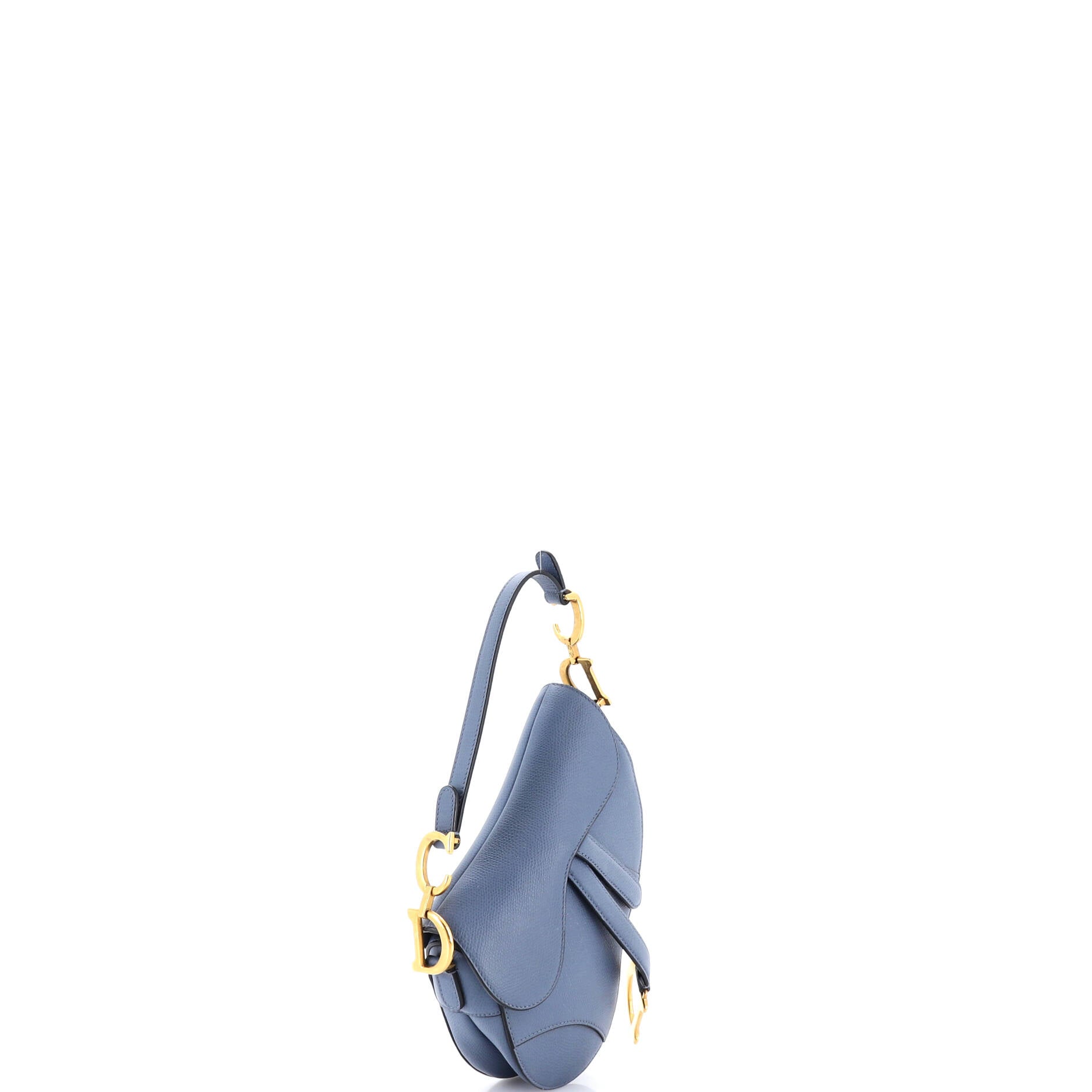 Saddle Handbag Leather Mini