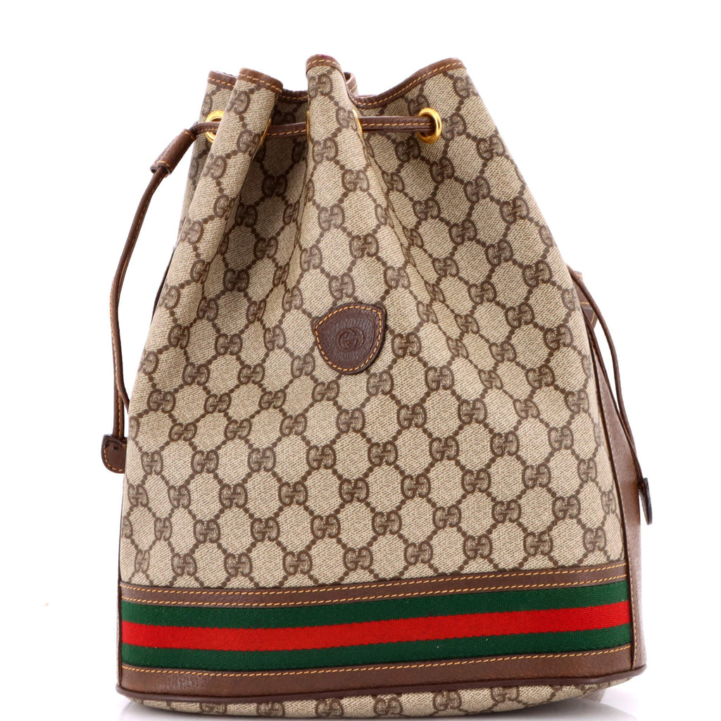 Ophidia Bucket Bag GG Coated Canvas Medium