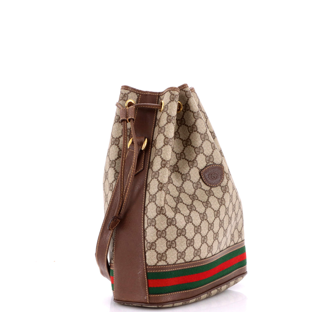 Ophidia Bucket Bag GG Coated Canvas Medium