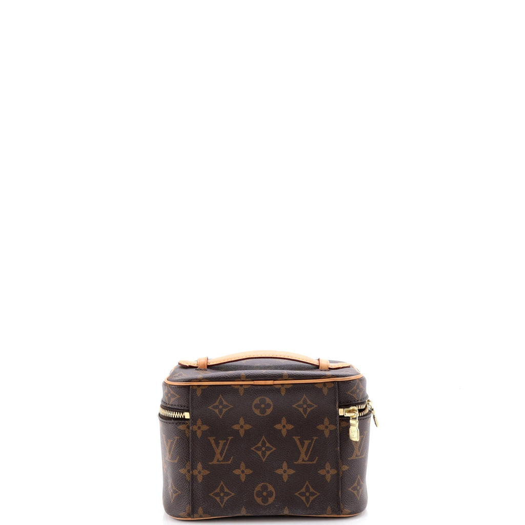 Nice Vanity Case Monogram Canvas Mini