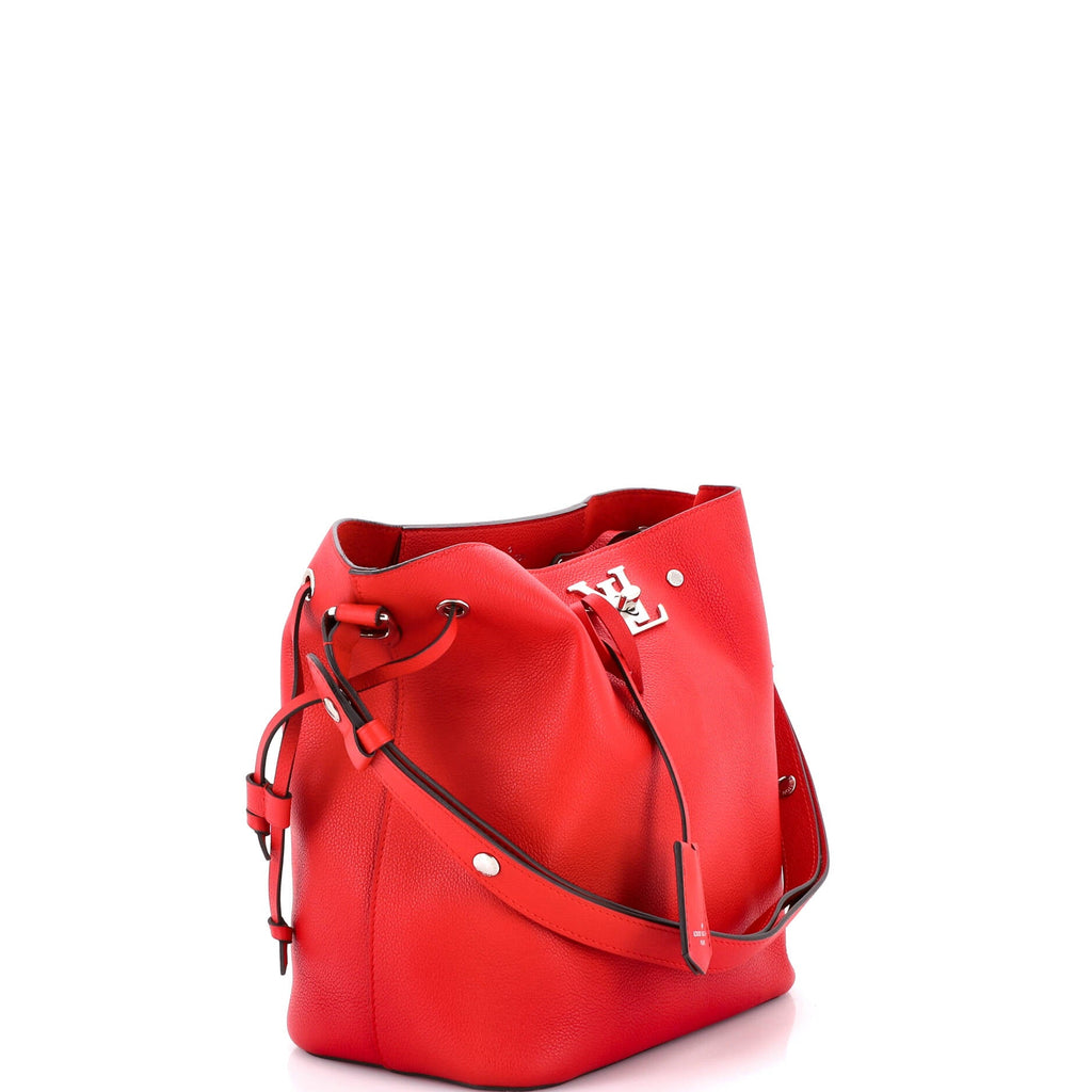 Lockme Bucket Bag Leather