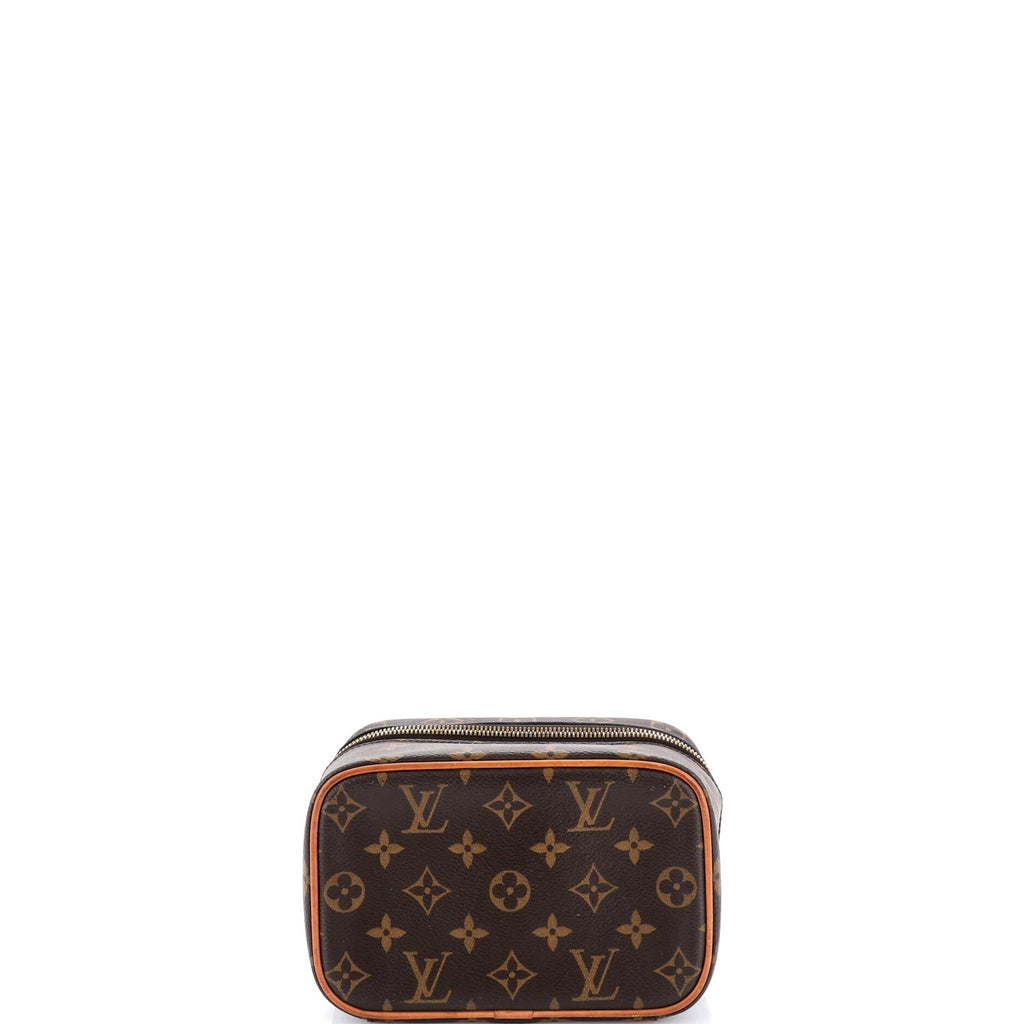 Nice Vanity Case Monogram Canvas Mini