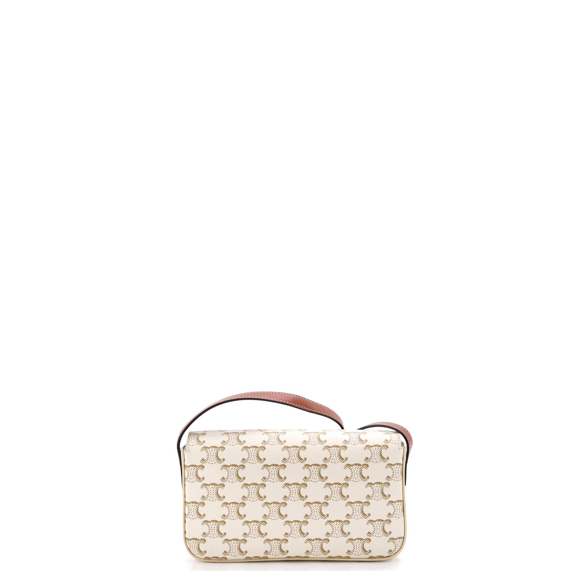 Triomphe East-West Shoulder Bag Triomphe Coated Canvas