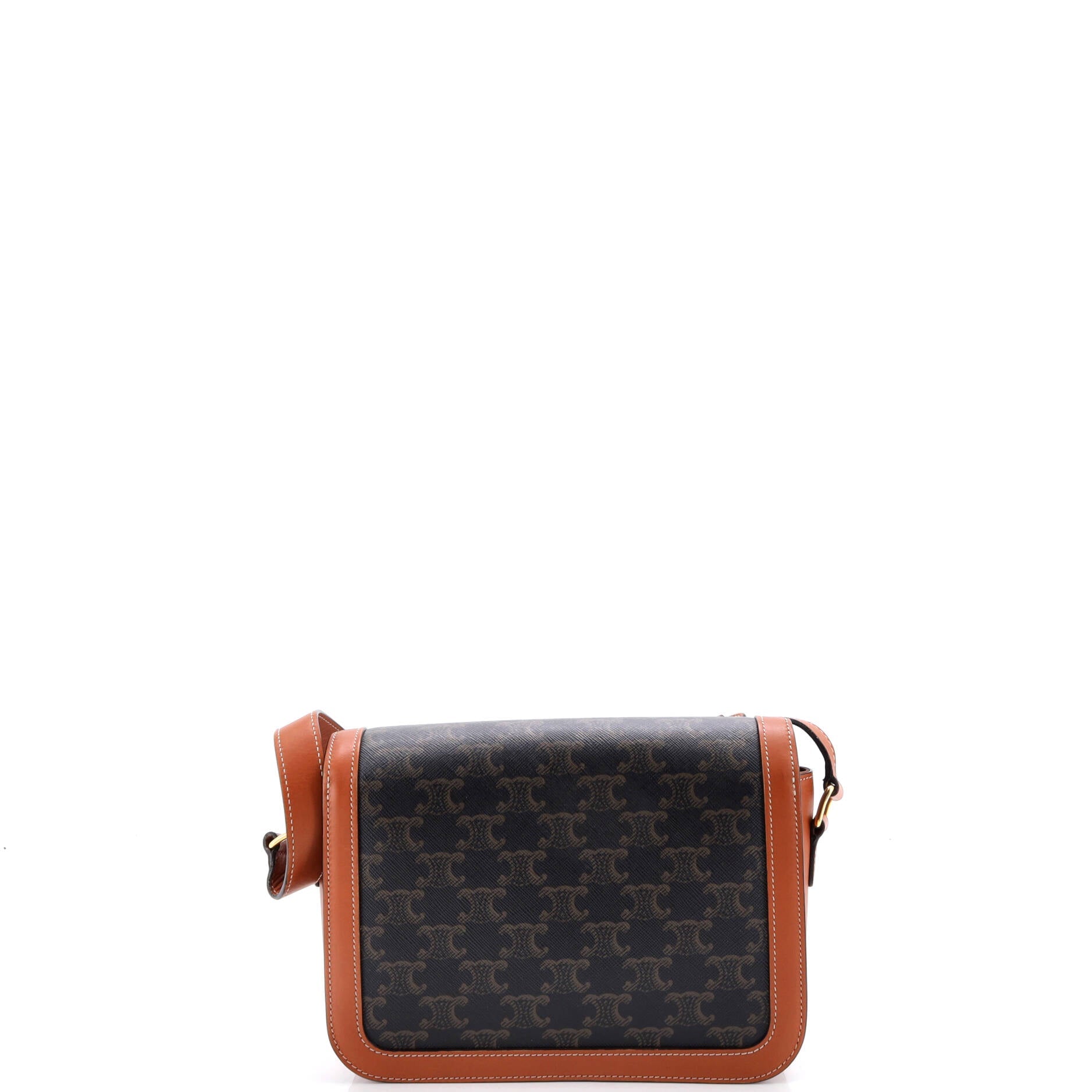 Triomphe Shoulder Bag Triomphe Coated Canvas Medium