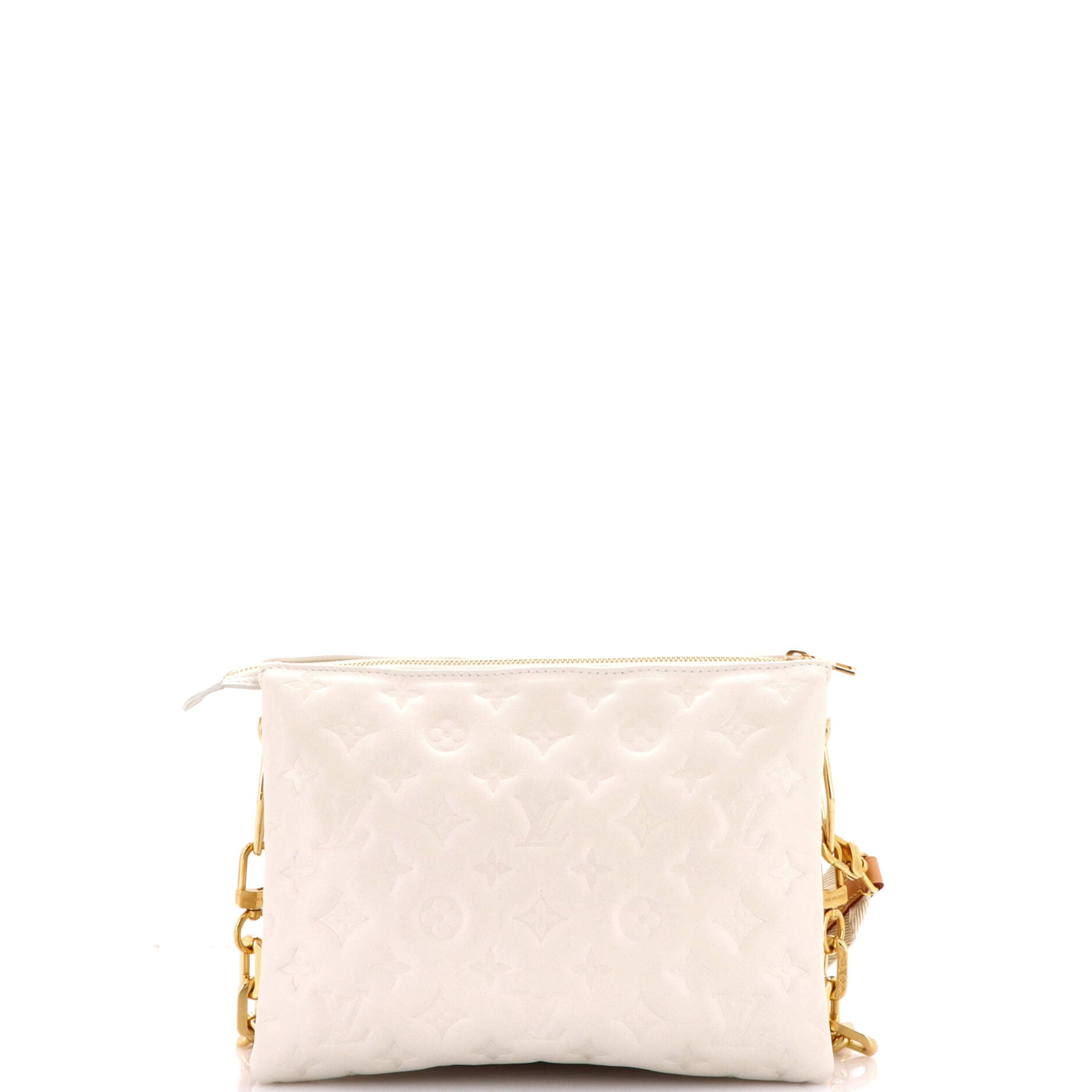 Coussin Bag Monogram Embossed Lambskin PM