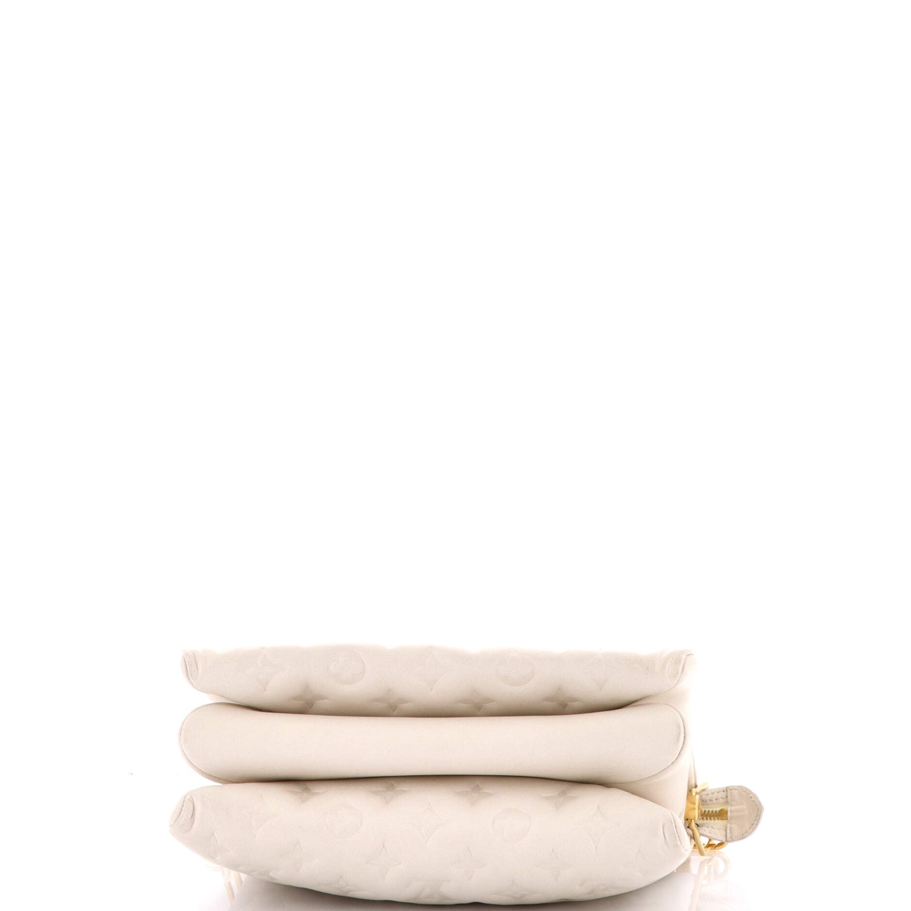 Coussin Bag Monogram Embossed Lambskin PM