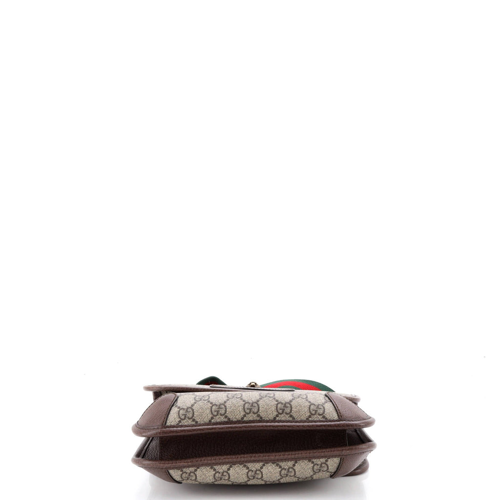 Neo Vintage Flap Messenger GG Coated Canvas Small