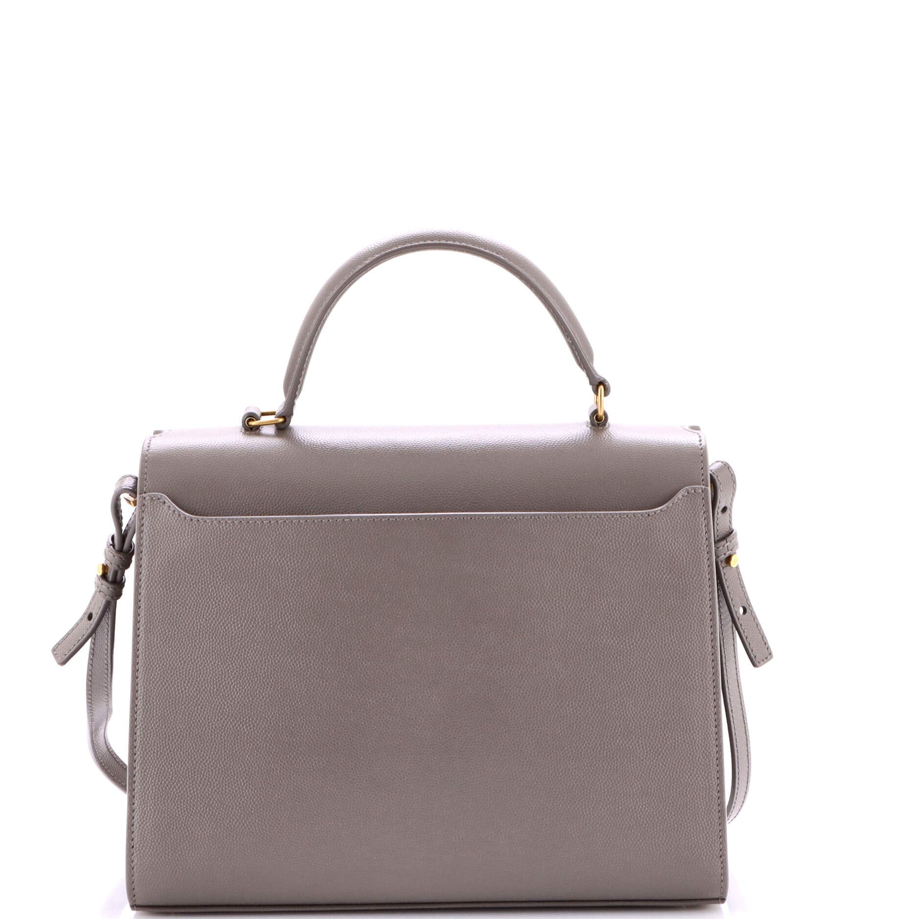 Cassandra Top Handle Bag Leather Medium