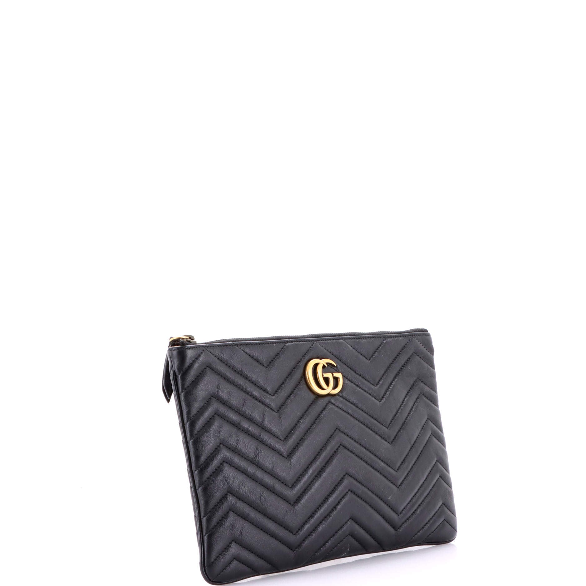 GG Marmont Clutch Matelasse Leather