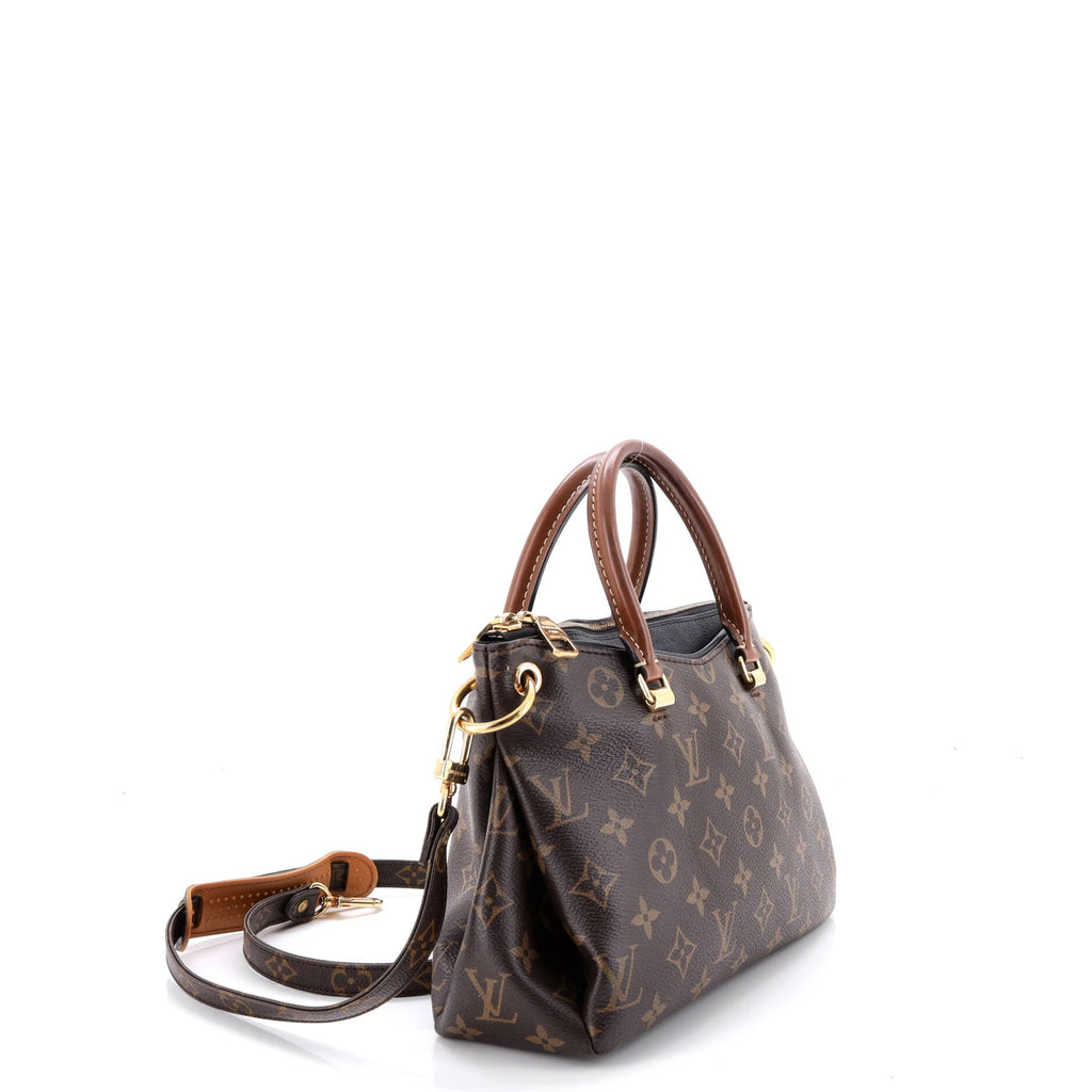 Pallas Tote Monogram Canvas with Leather BB