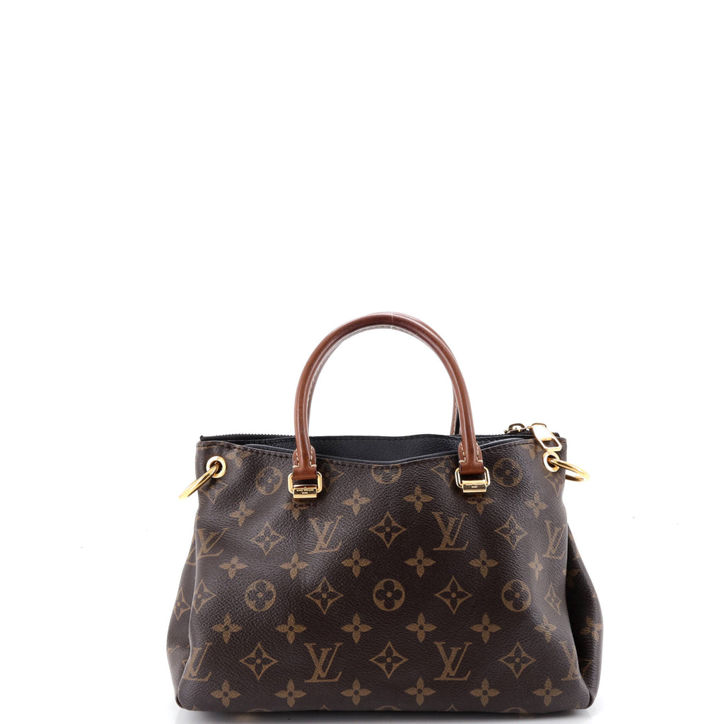 Pallas Tote Monogram Canvas with Leather BB