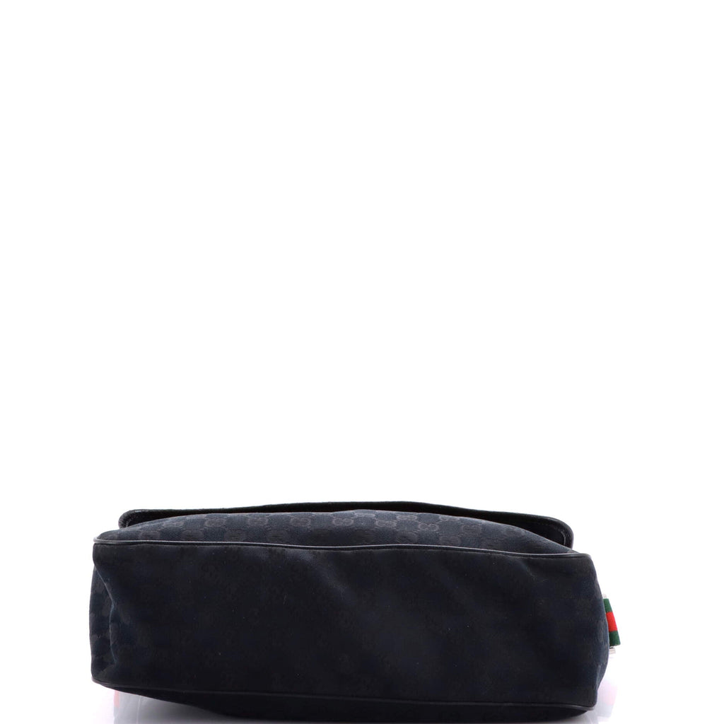Web Strap Flap Messenger GG Canvas Medium