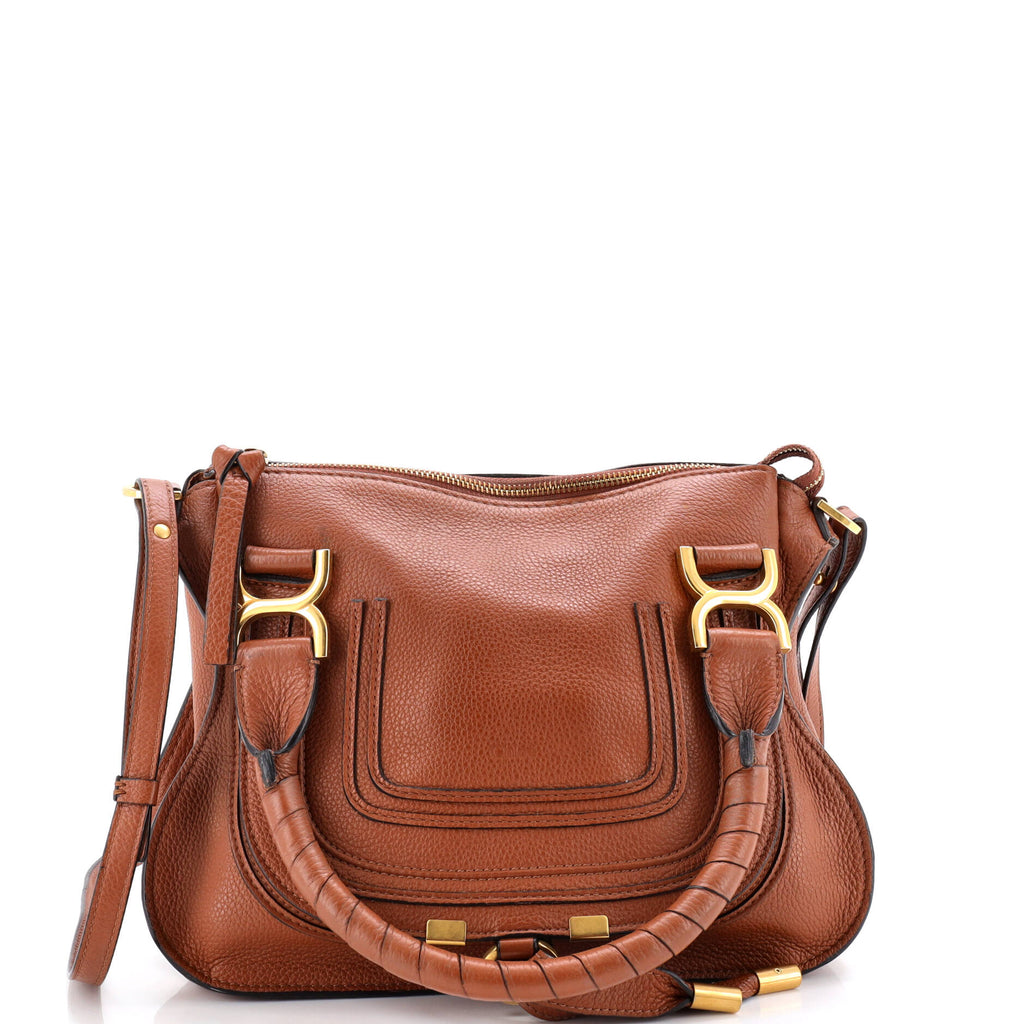 Marcie Satchel Leather Small