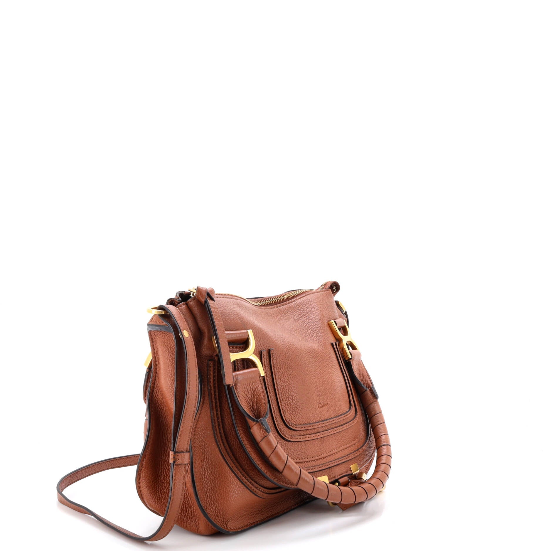 Marcie Satchel Leather Small