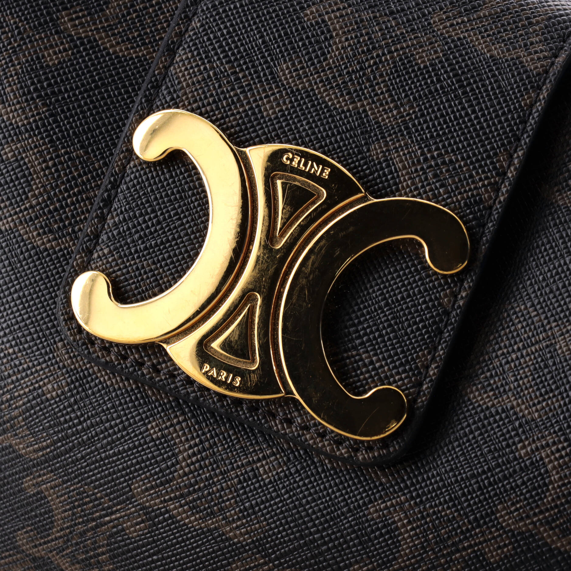Ava Triomphe Bag Triomphe Coated Canvas