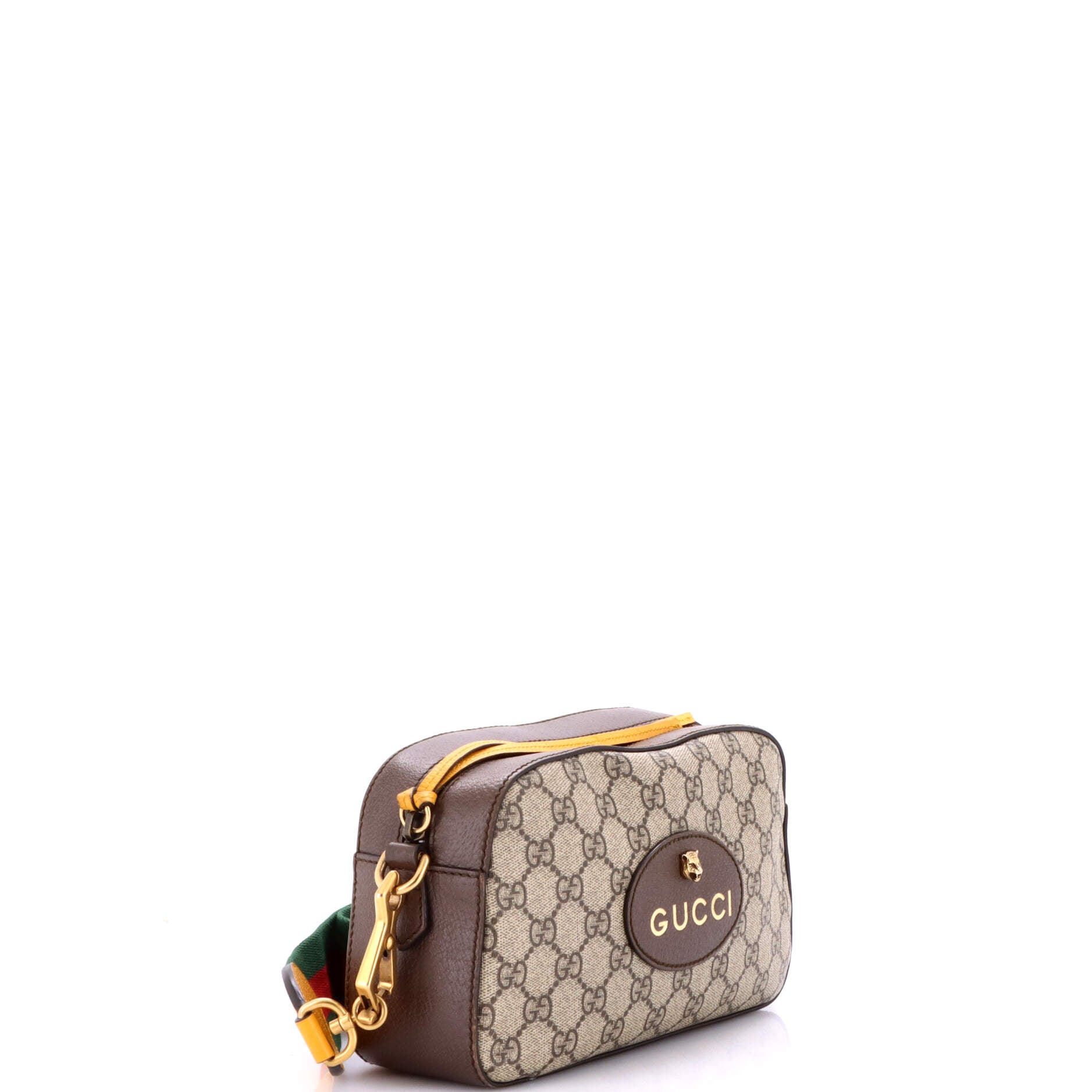 Neo Vintage Camera Messenger Bag GG Coated Canvas
