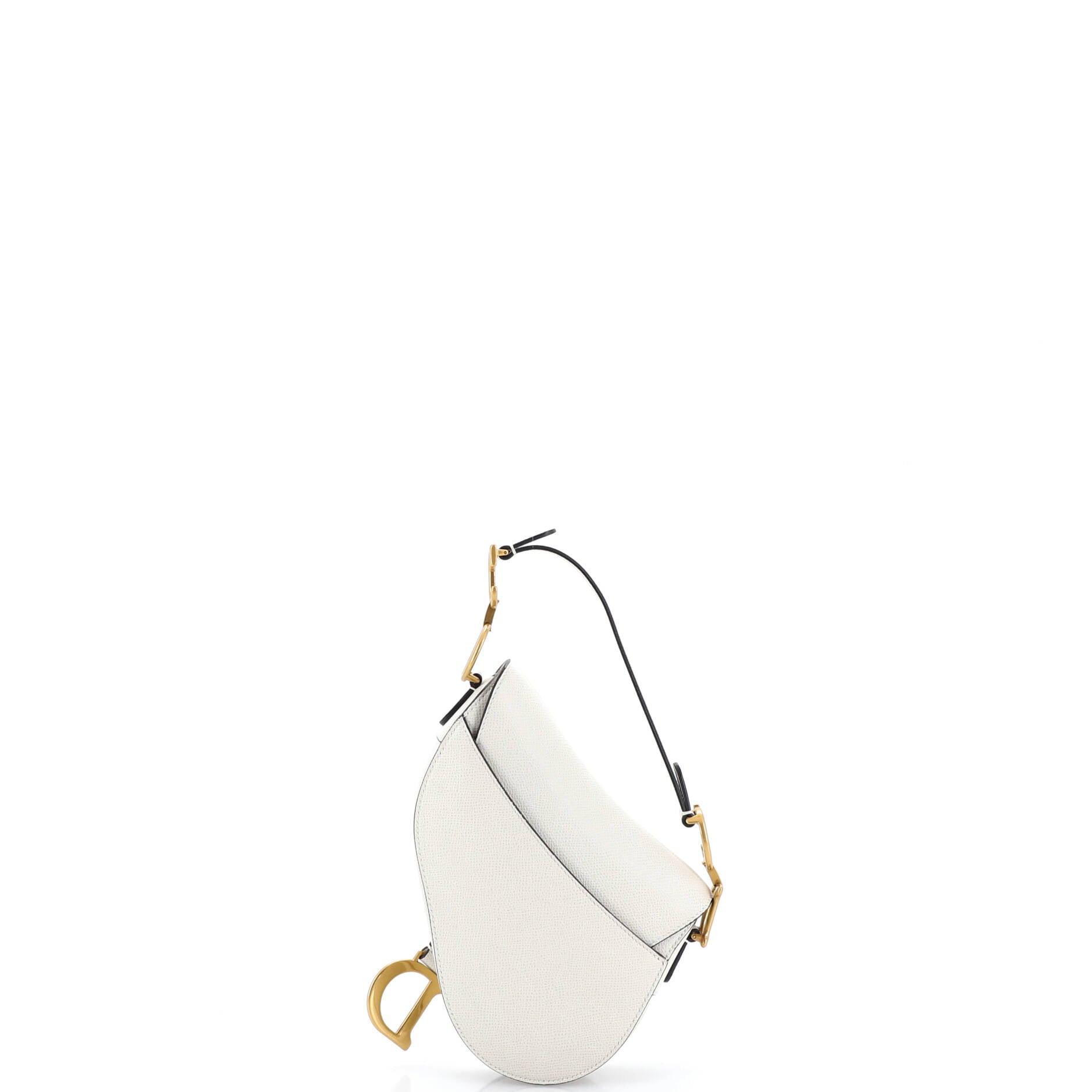 Saddle Handbag Leather Mini