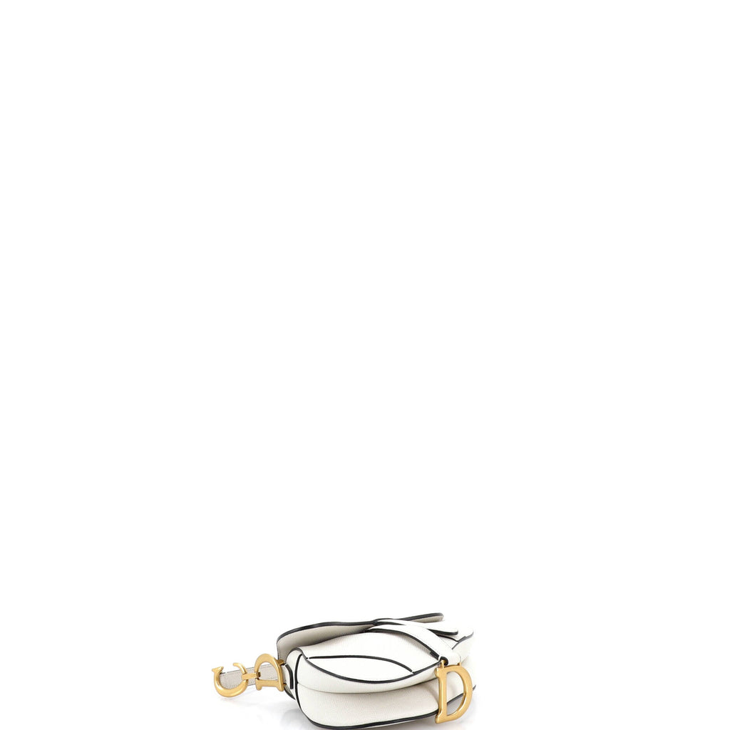 Saddle Handbag Leather Mini