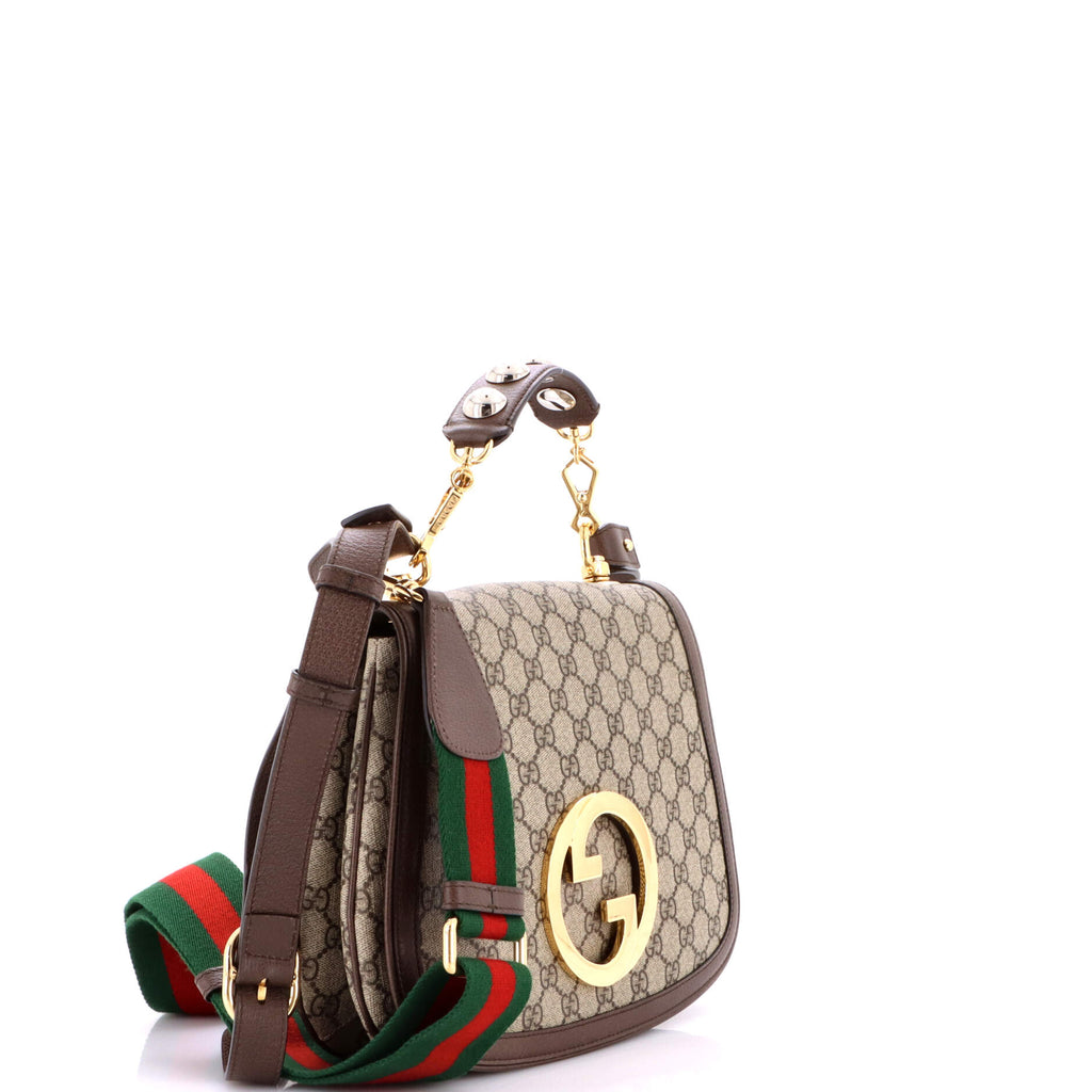Blondie NM Top Handle Bag GG Coated Canvas Medium