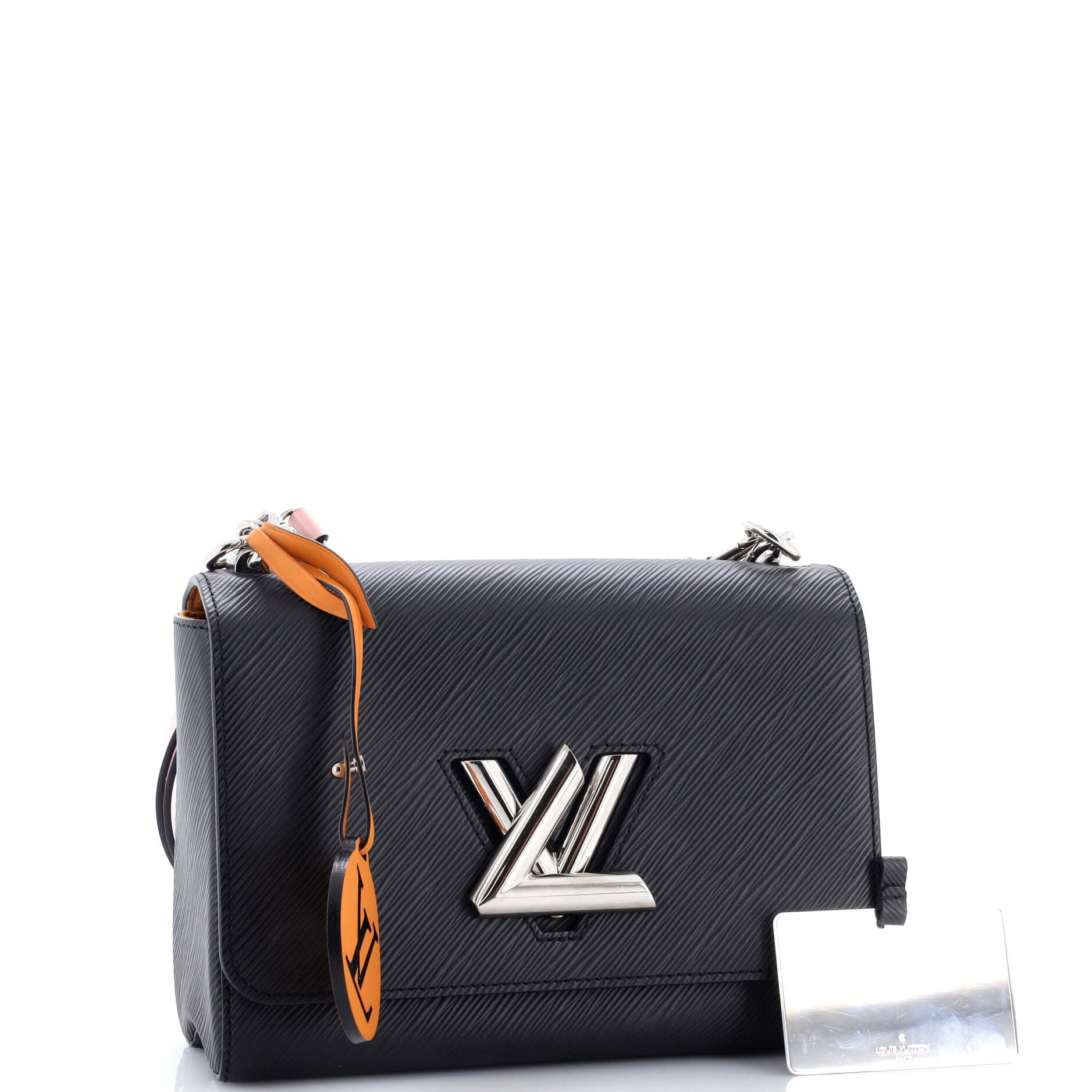 Braided Handle Twist Bag Epi Leather MM