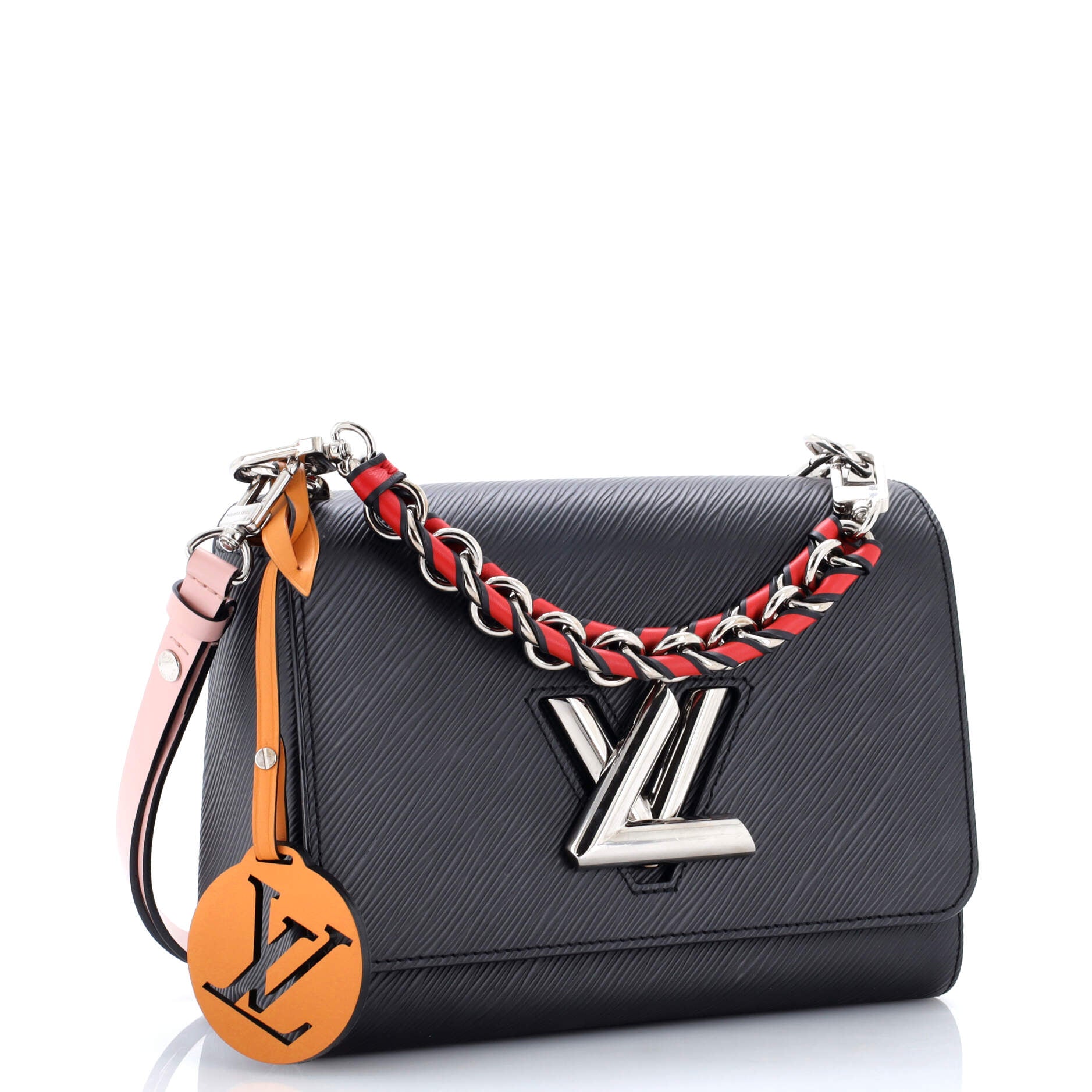Braided Handle Twist Bag Epi Leather MM
