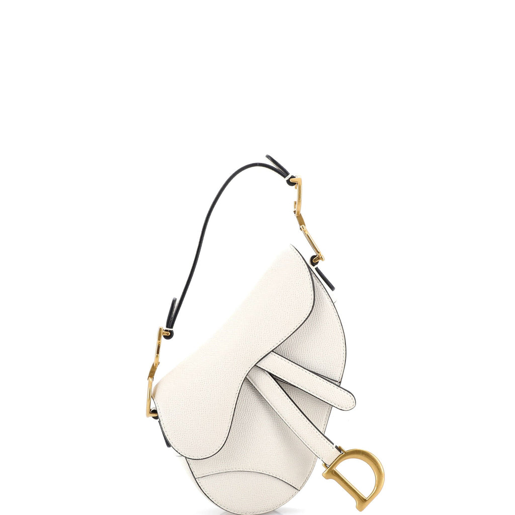 Saddle Handbag Leather Mini