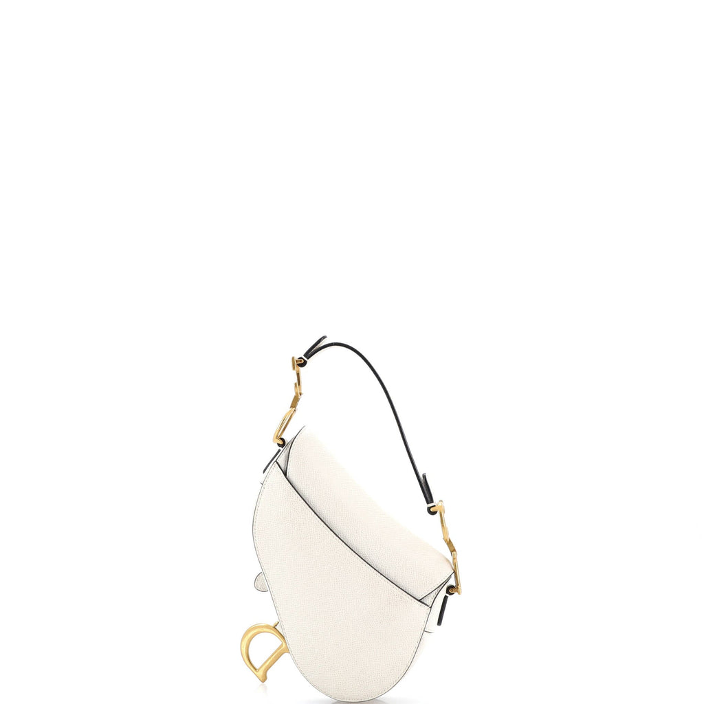 Saddle Handbag Leather Mini