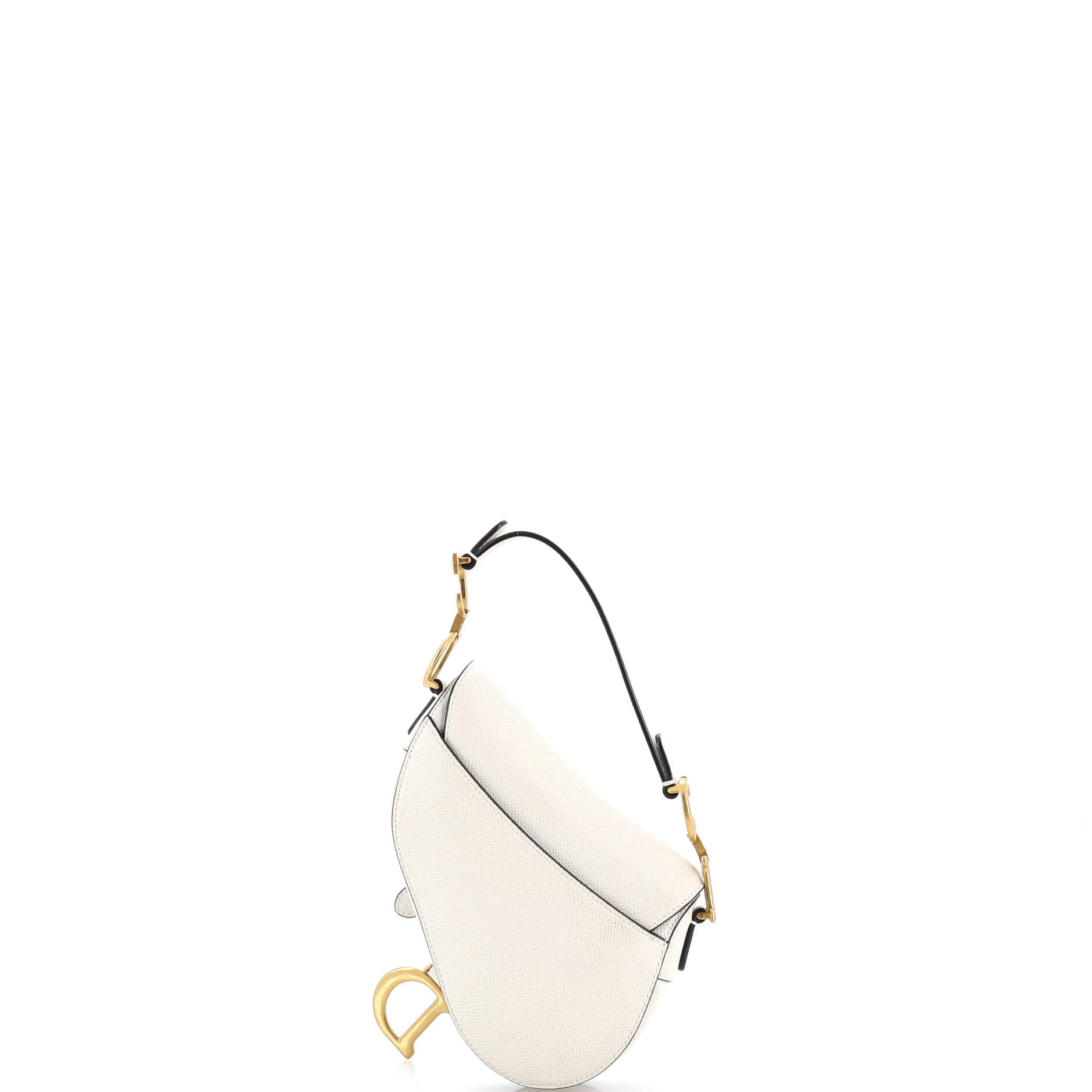 Saddle Handbag Leather Mini